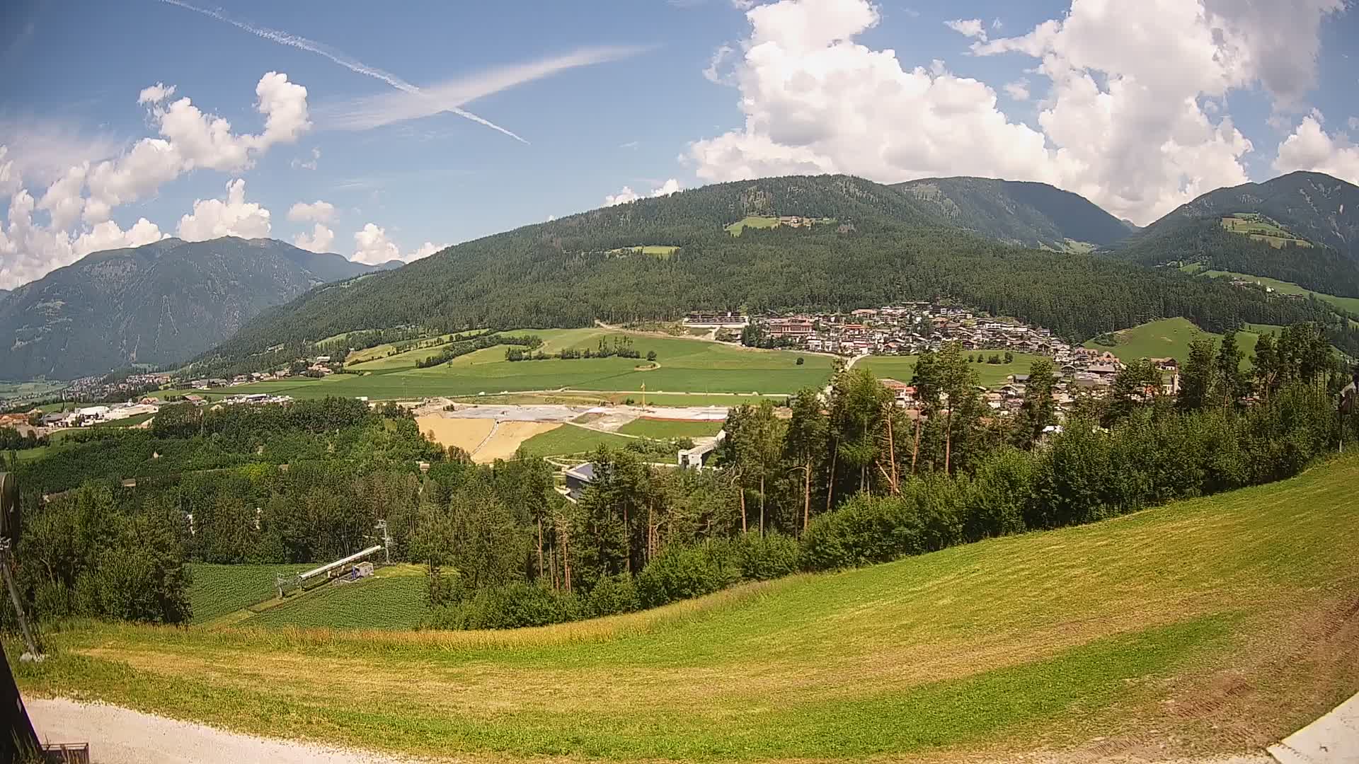Webcam Ried – Blick nach Percha | Kronplatz