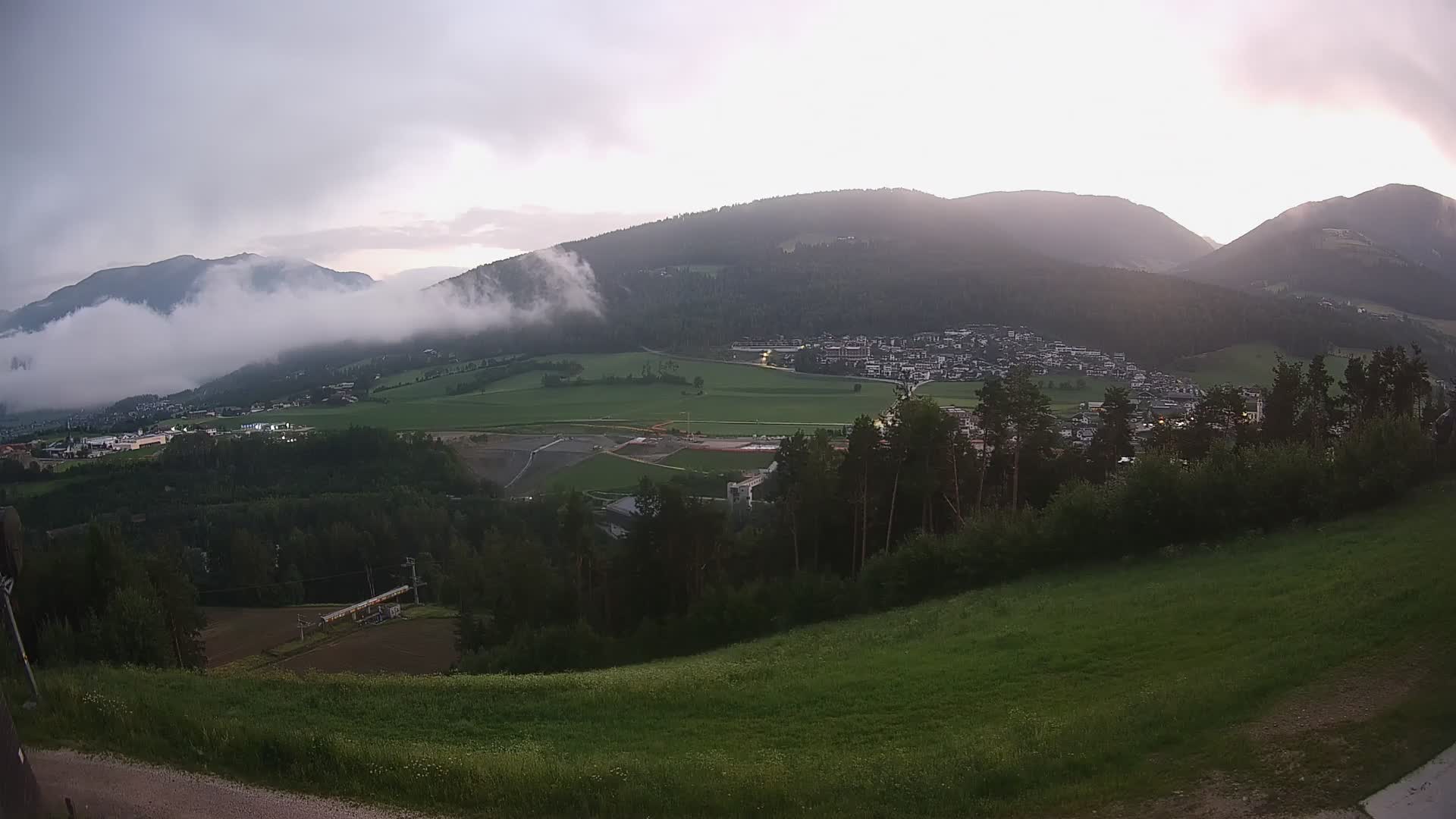 Web kamera Ried – pogled na Percha | Kronplatz