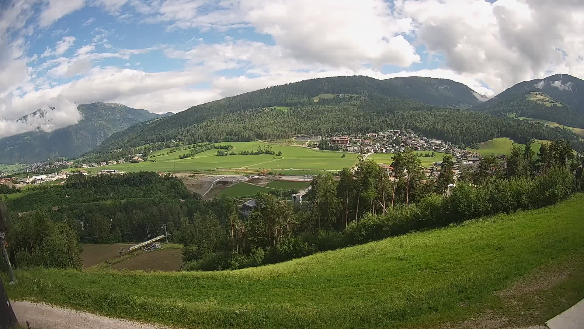 Webcam Ried – View to Percha / Perca