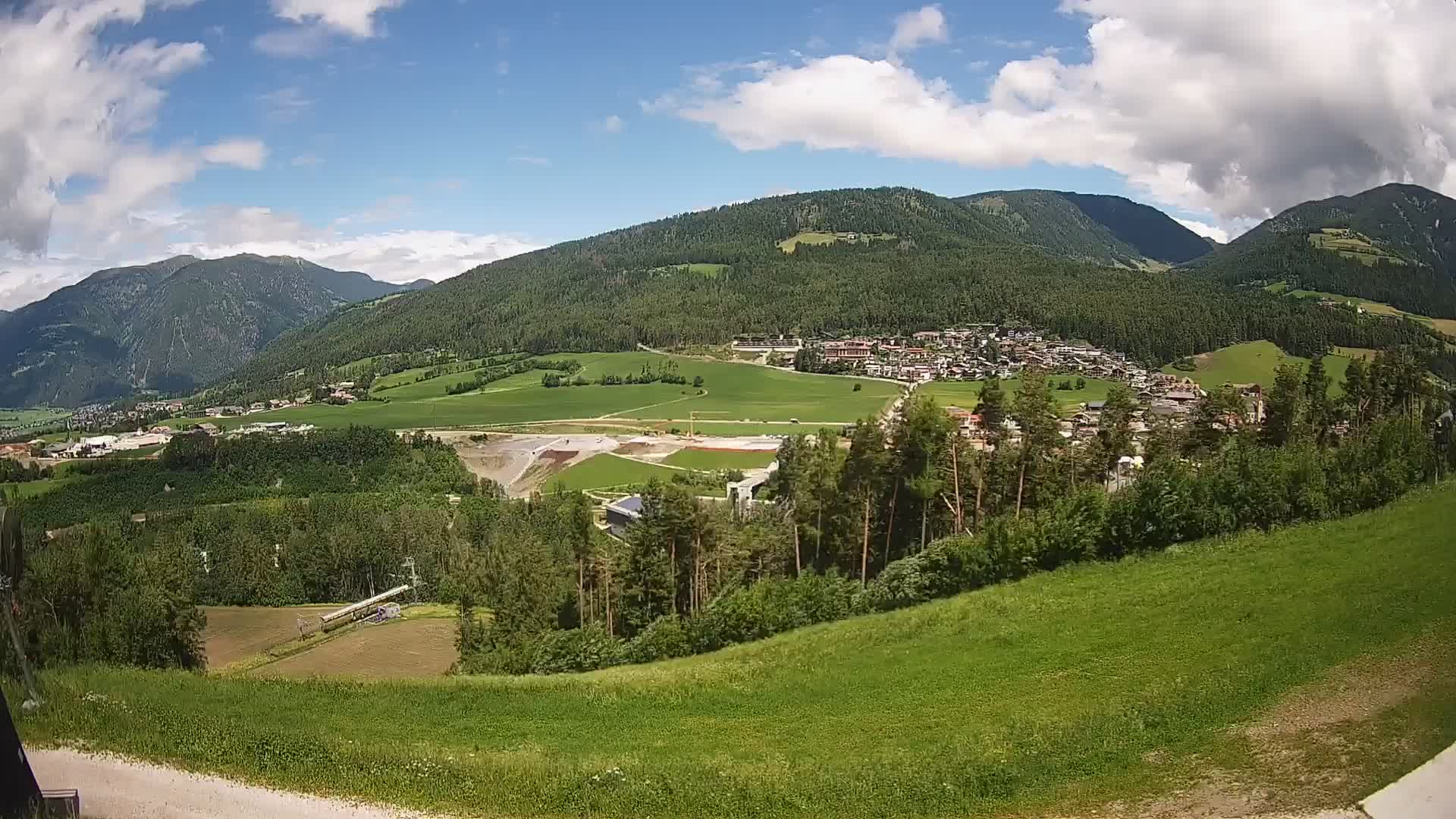 Webcam Ried – panorama su Perca / Percha – Plan de Corones