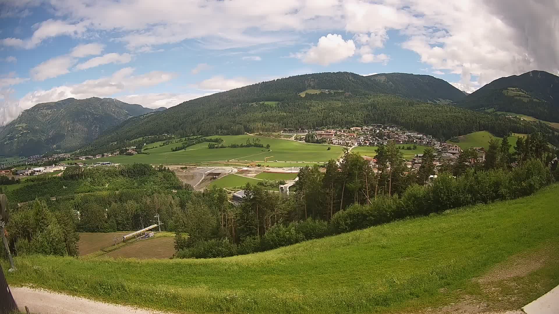 Webcam Ried – View to Percha / Perca