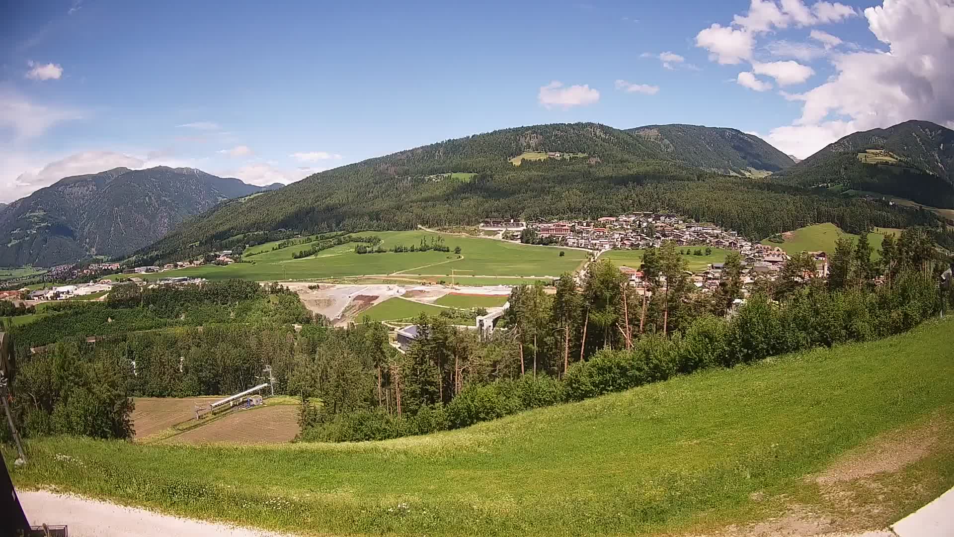 Webcam Ried – panorama su Perca / Percha – Plan de Corones