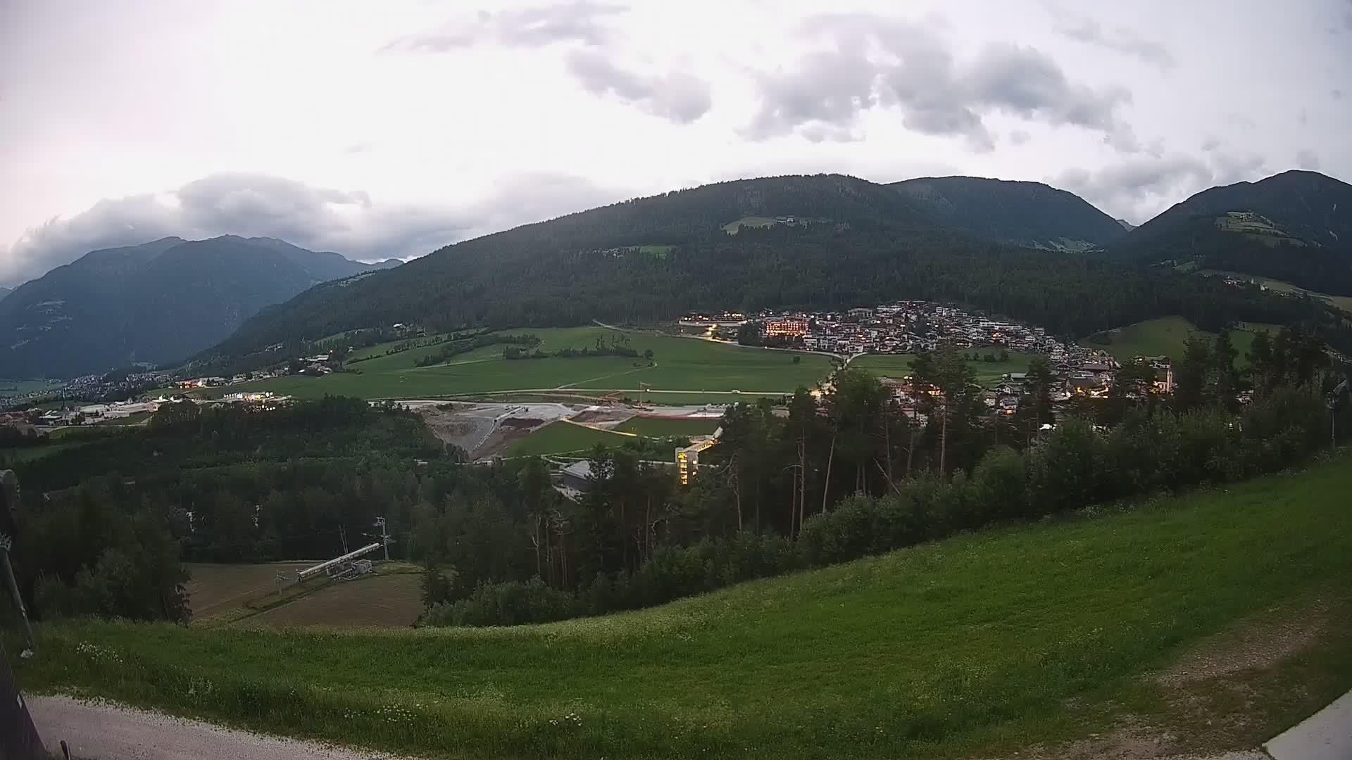 Webcam Ried – panorama su Perca / Percha – Plan de Corones