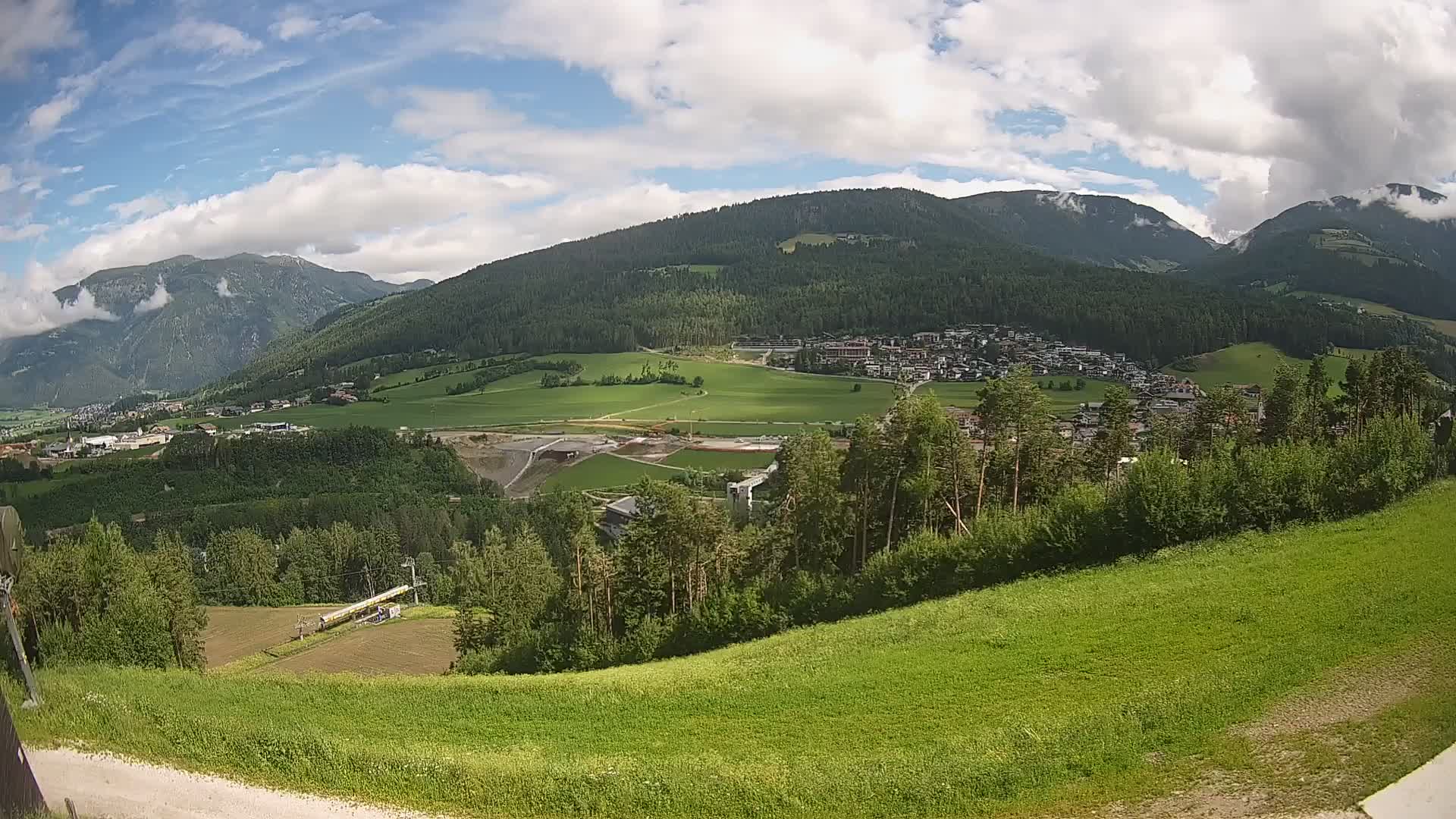 Webcam Ried – panorama su Perca / Percha – Plan de Corones