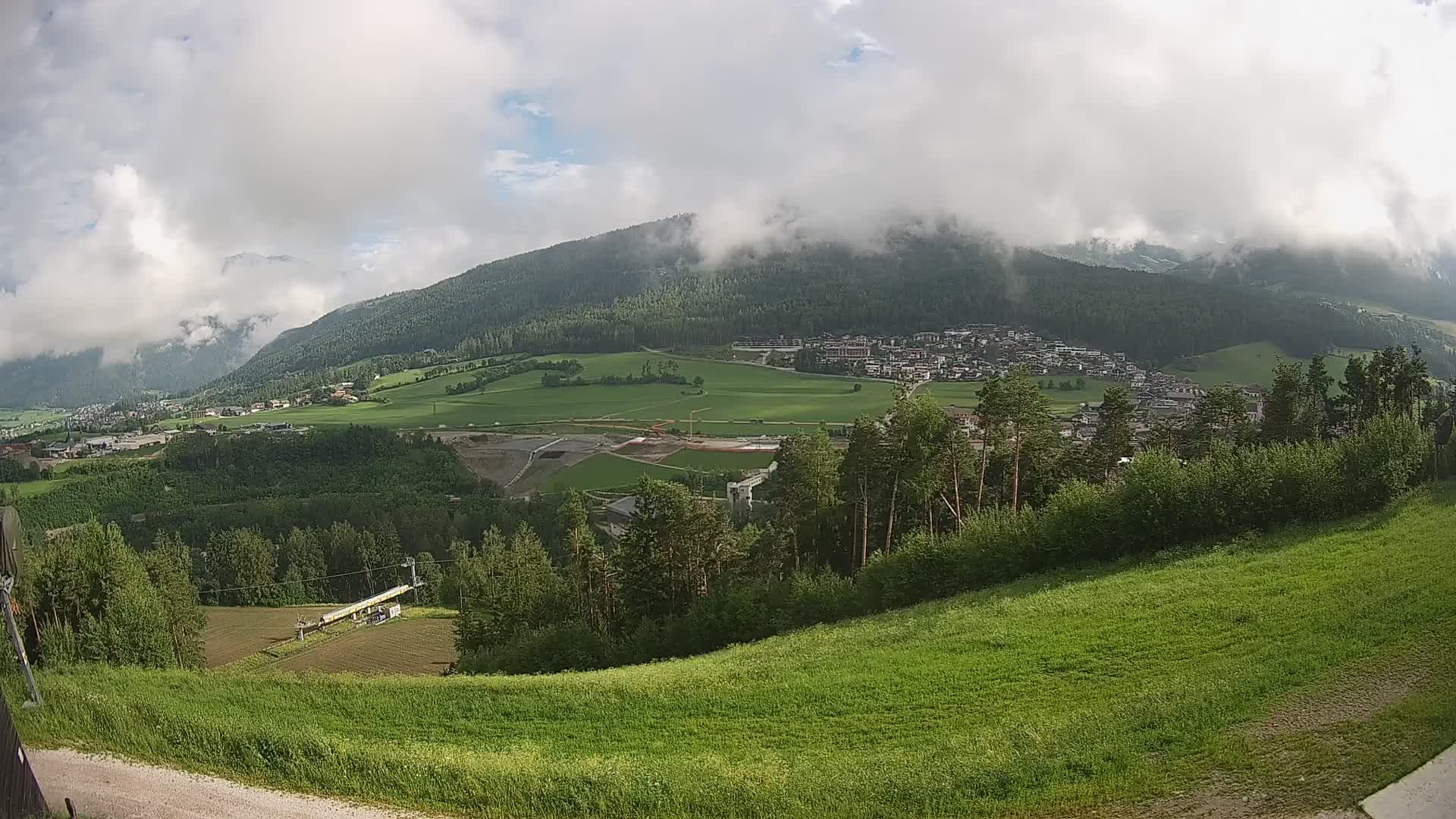 Spletna kamera Ried – Pogled na Percha | Kronplatz