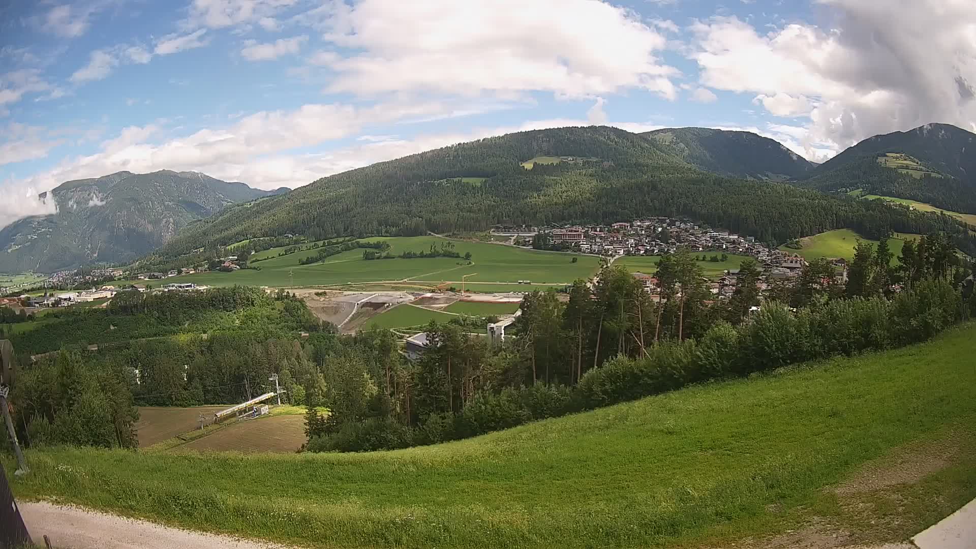Webcam Ried – View to Percha / Perca