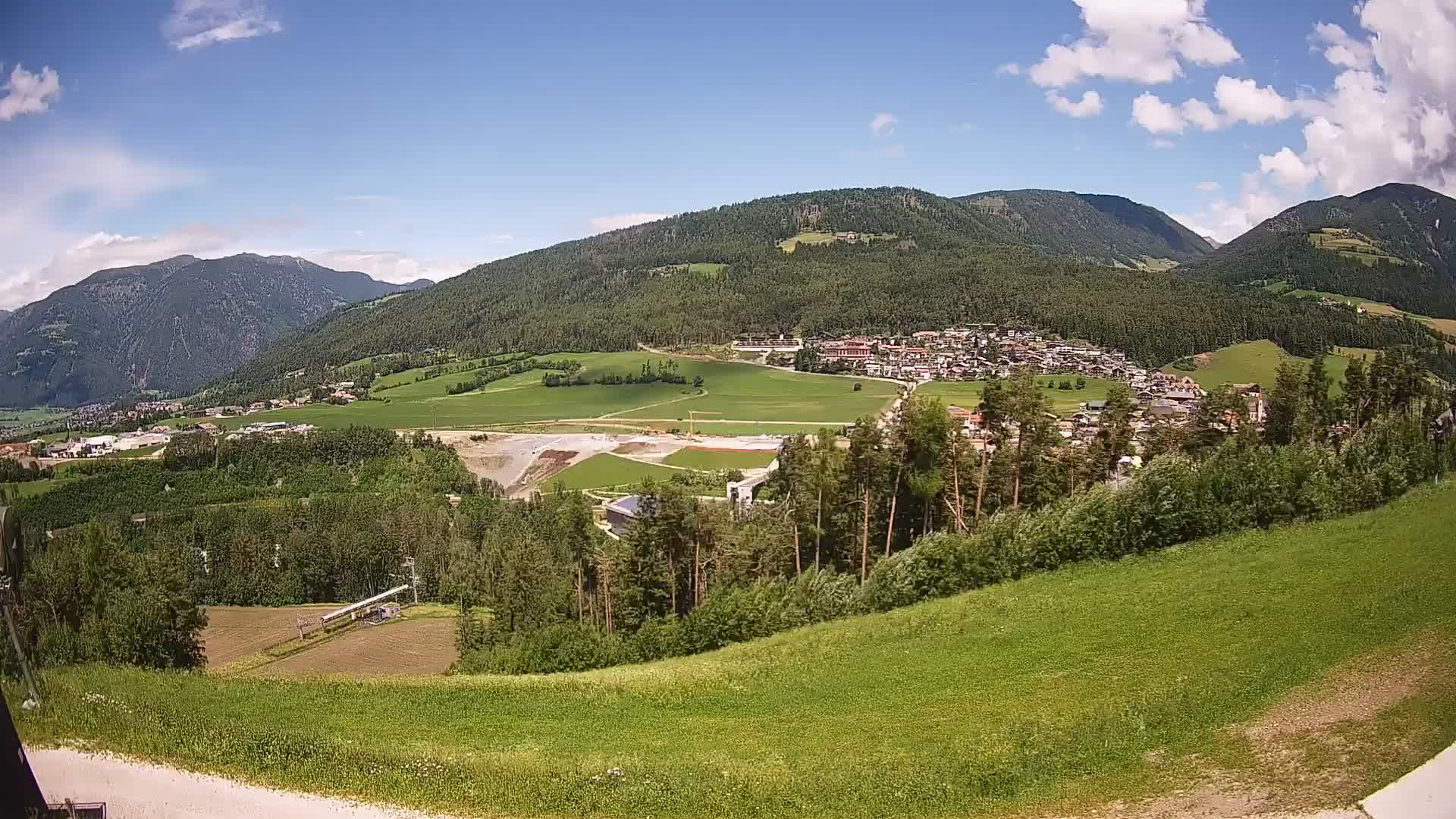 Spletna kamera Ried – Pogled na Percha | Kronplatz