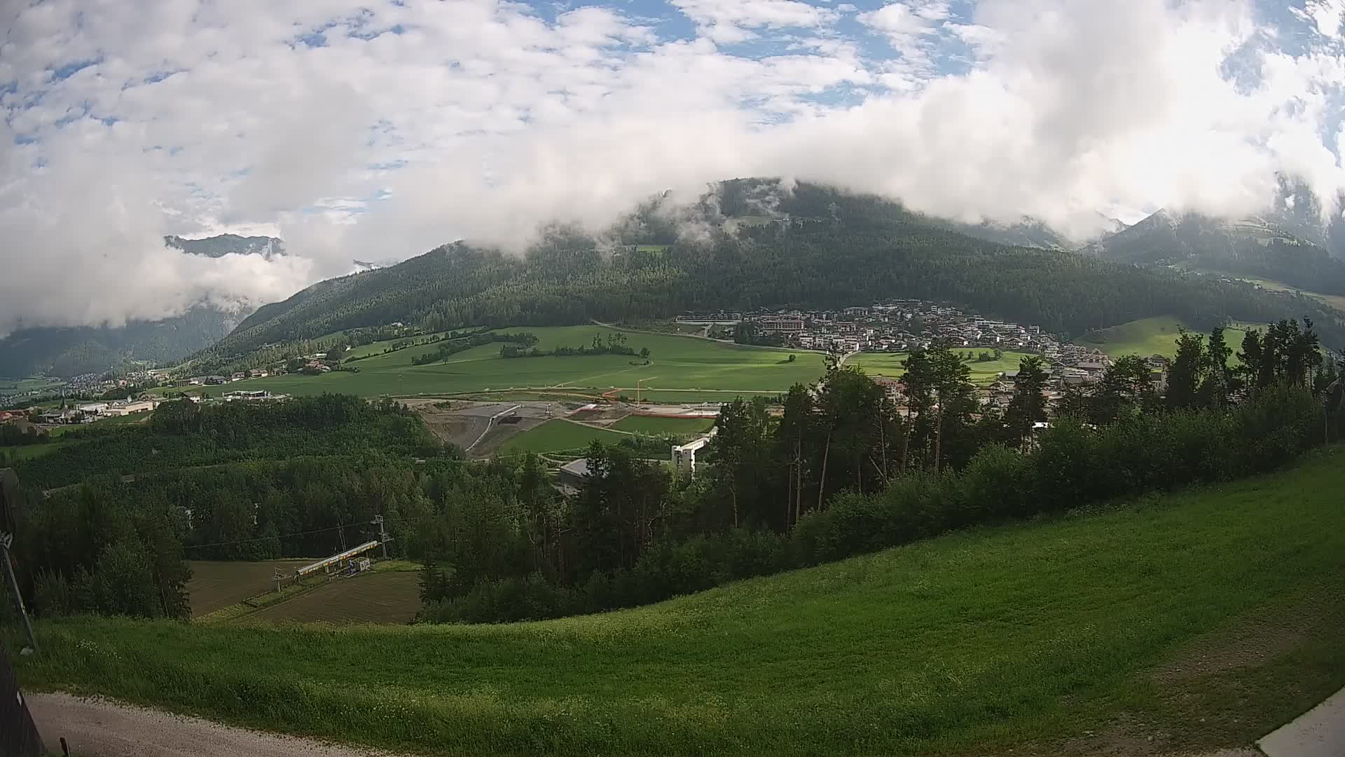 Webcam Ried – panorama su Perca / Percha – Plan de Corones