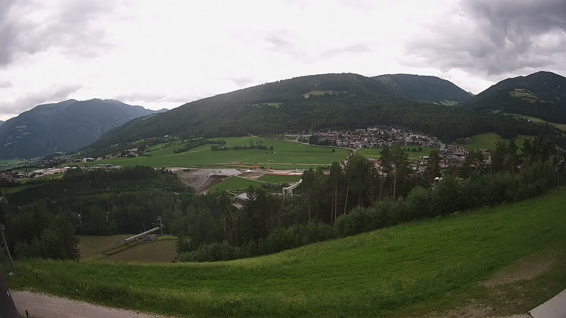 Webcam Ried – panorama su Perca / Percha – Plan de Corones