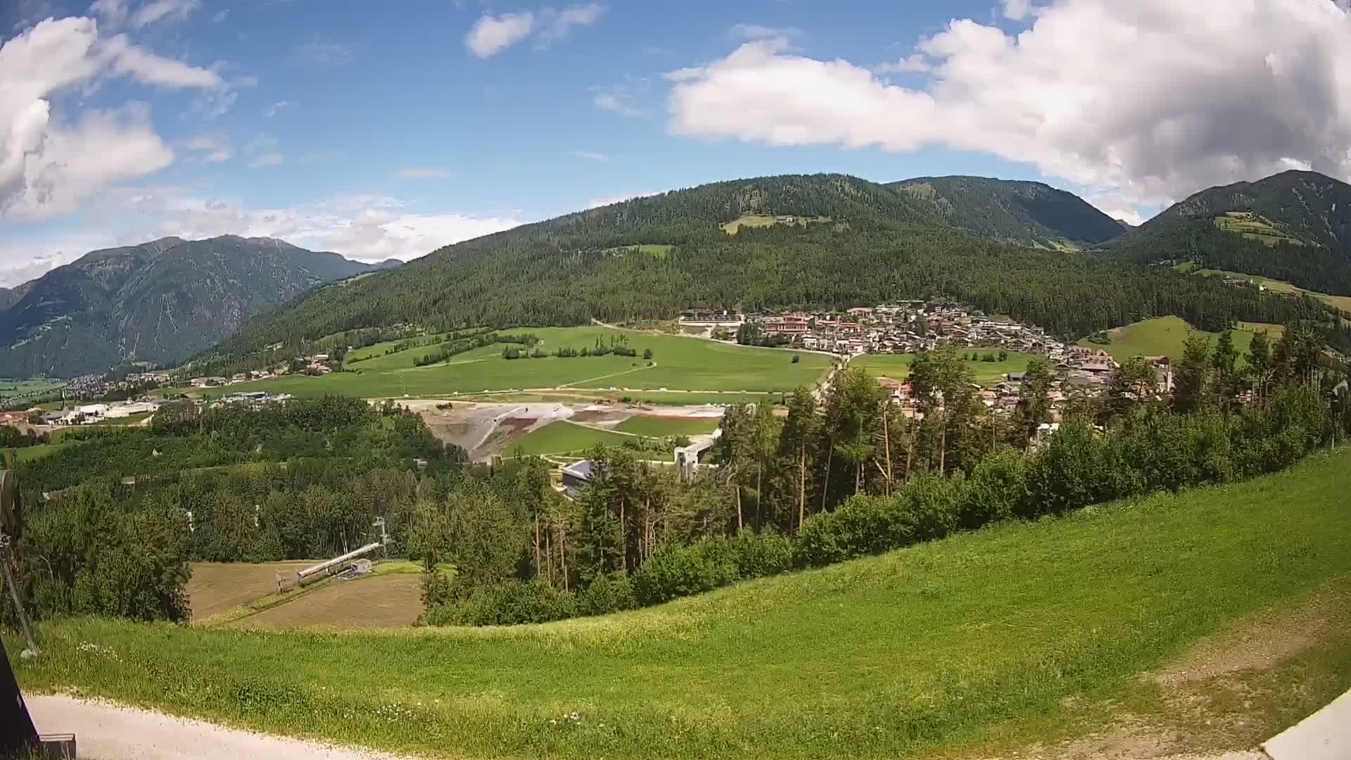 Web kamera Ried – pogled na Percha | Kronplatz