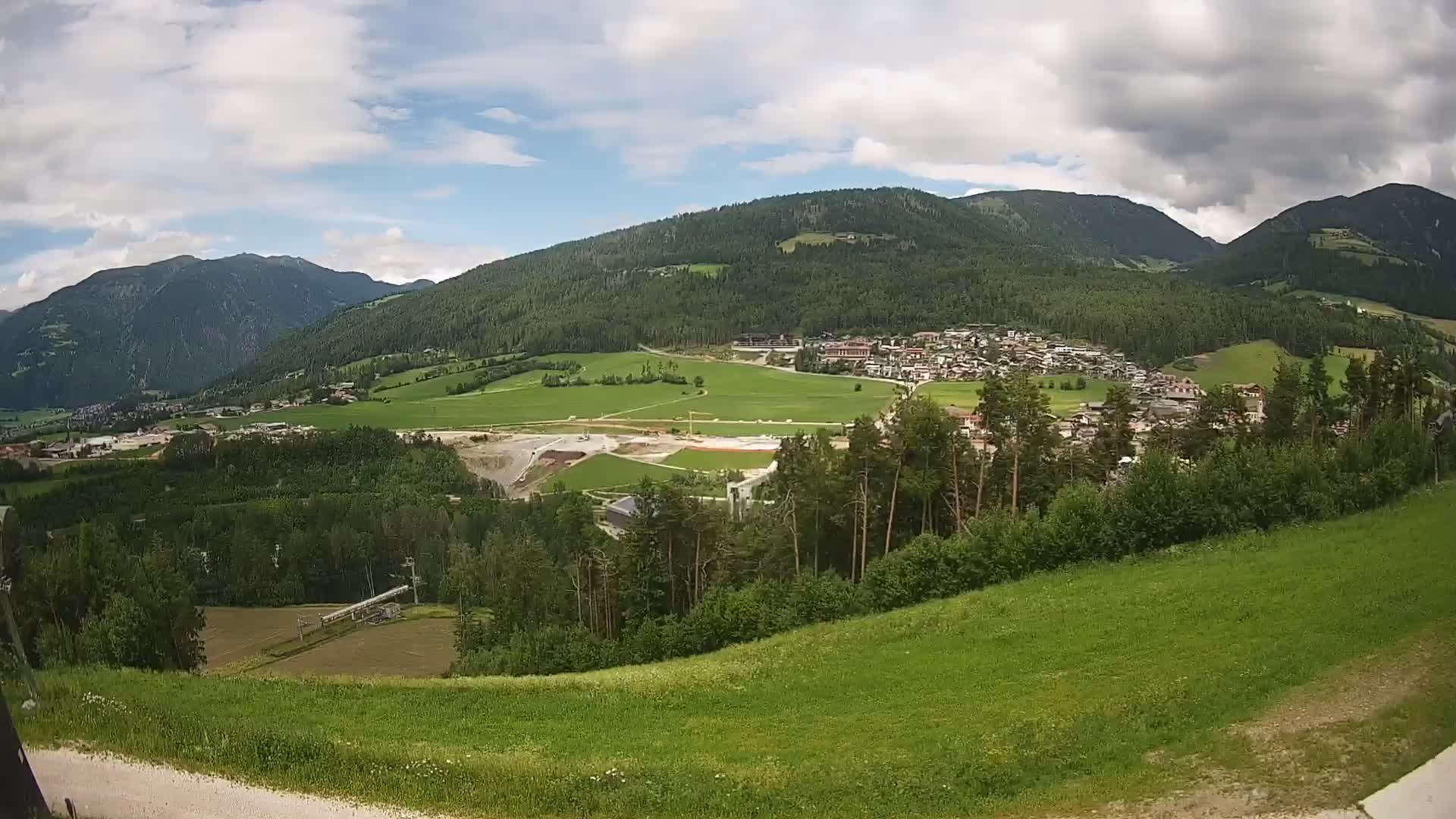 Web kamera Ried – pogled na Percha | Kronplatz