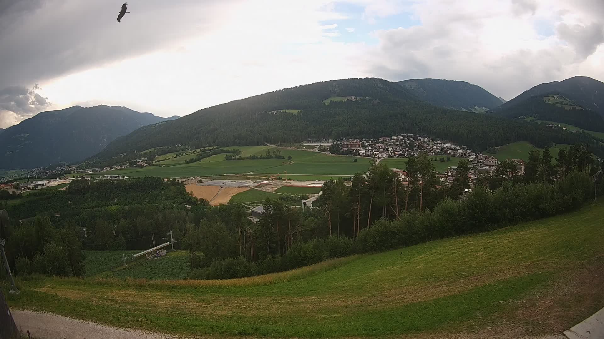 Webcam Ried – View to Percha / Perca