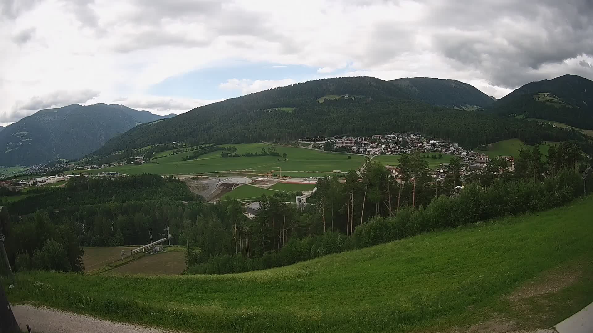 Web kamera Ried – pogled na Percha | Kronplatz