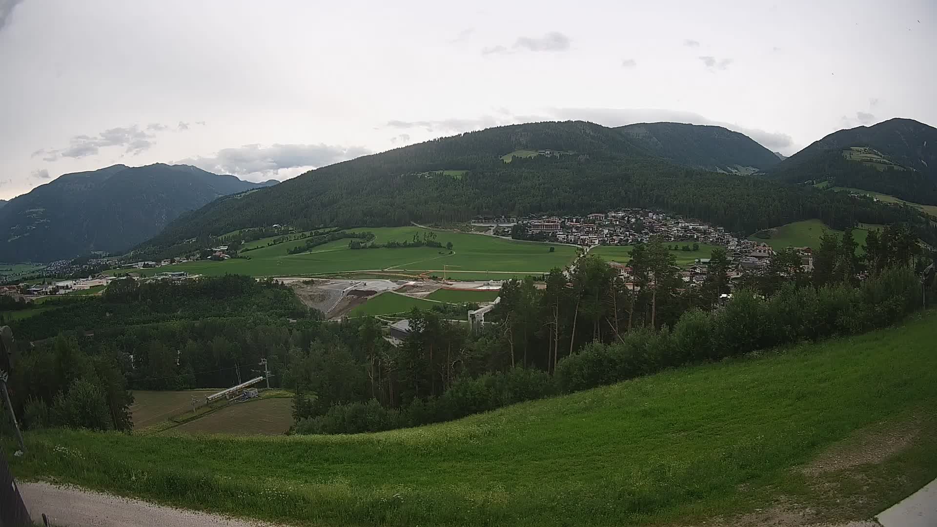 Webcam Ried – panorama su Perca / Percha – Plan de Corones
