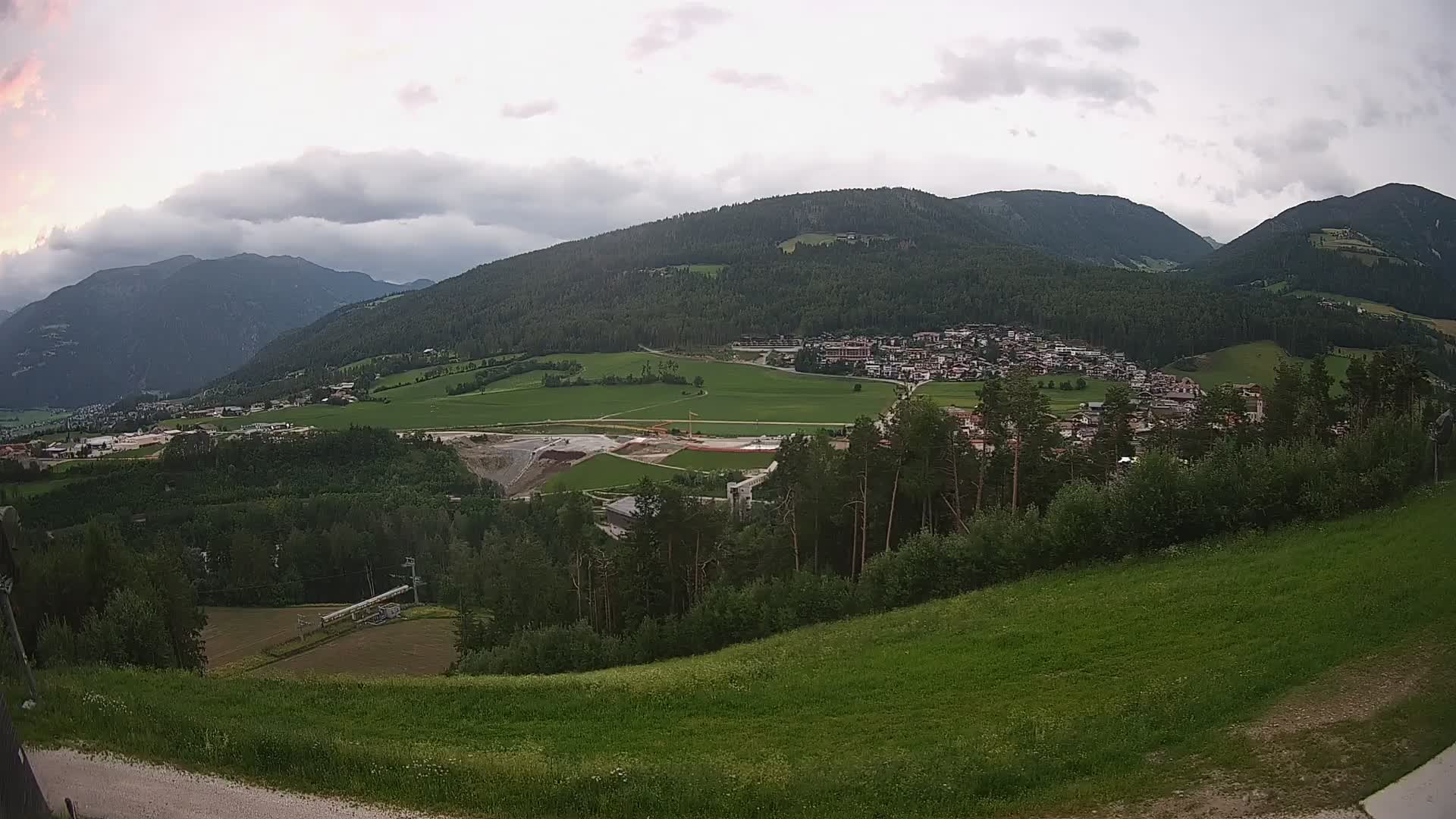 Web kamera Ried – pogled na Percha | Kronplatz