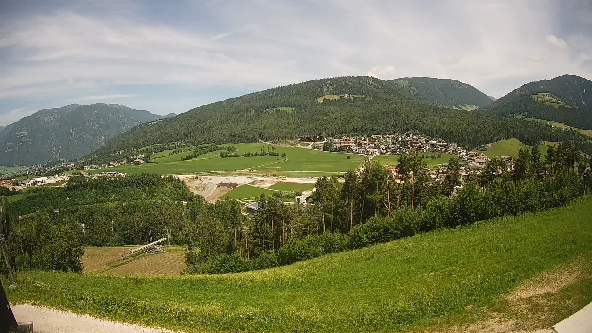 Spletna kamera Ried – Pogled na Percha | Kronplatz