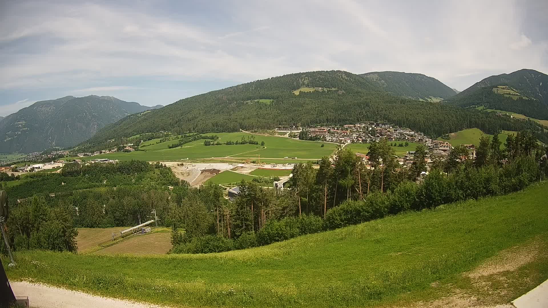 Web kamera Ried – pogled na Percha | Kronplatz