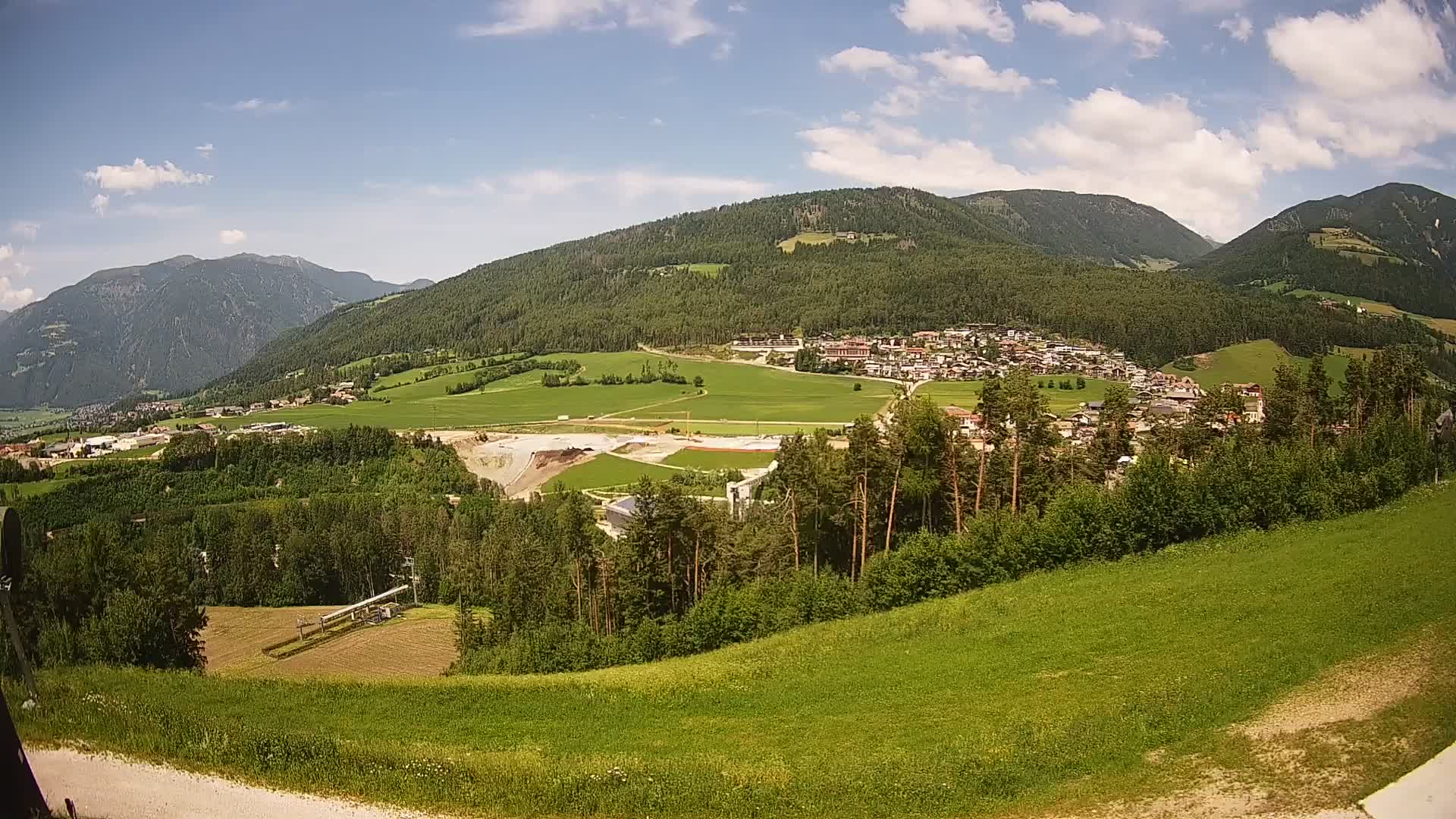 Webcam Ried – Blick nach Percha | Kronplatz