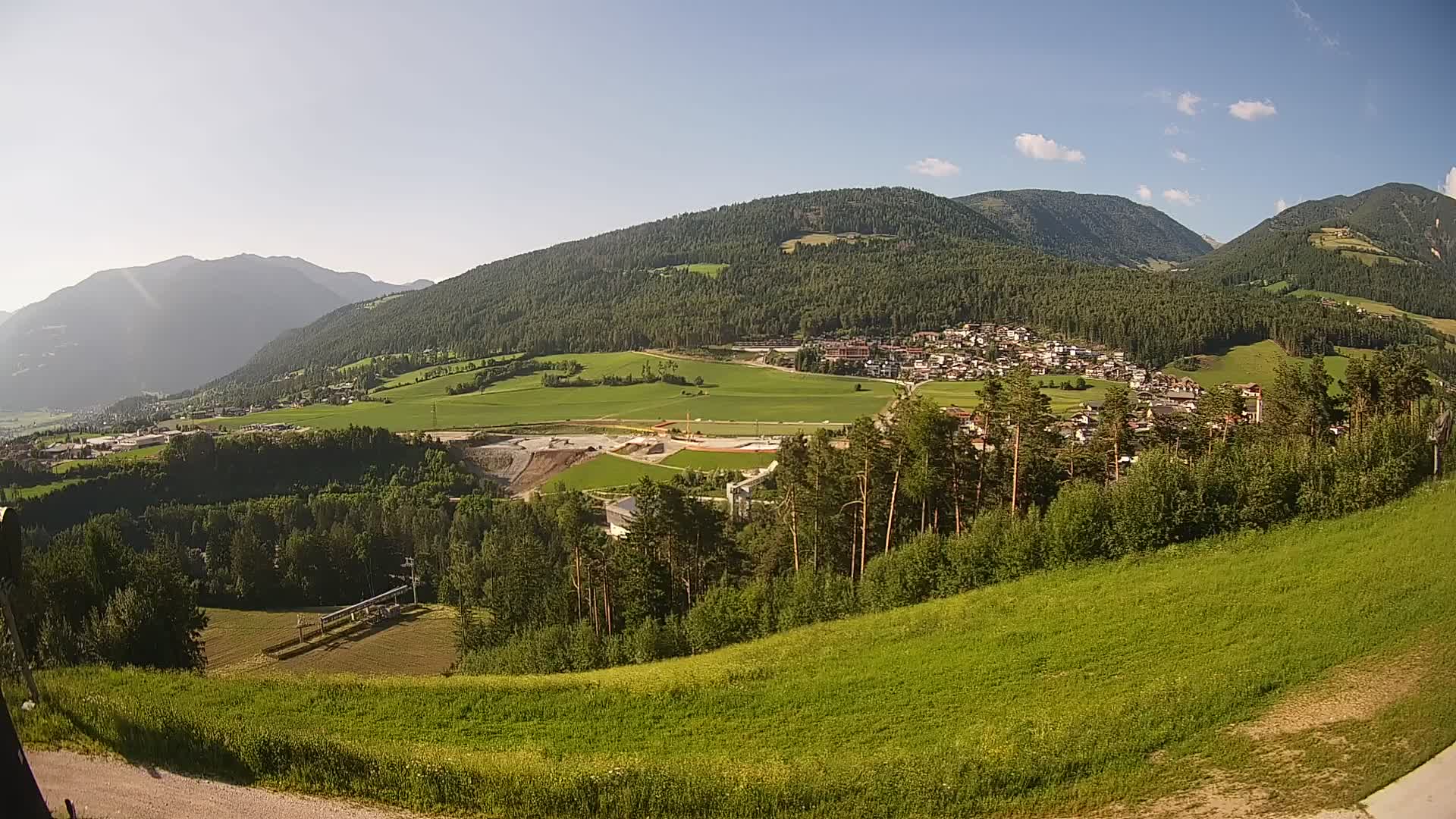 Webcam Ried – View to Percha / Perca