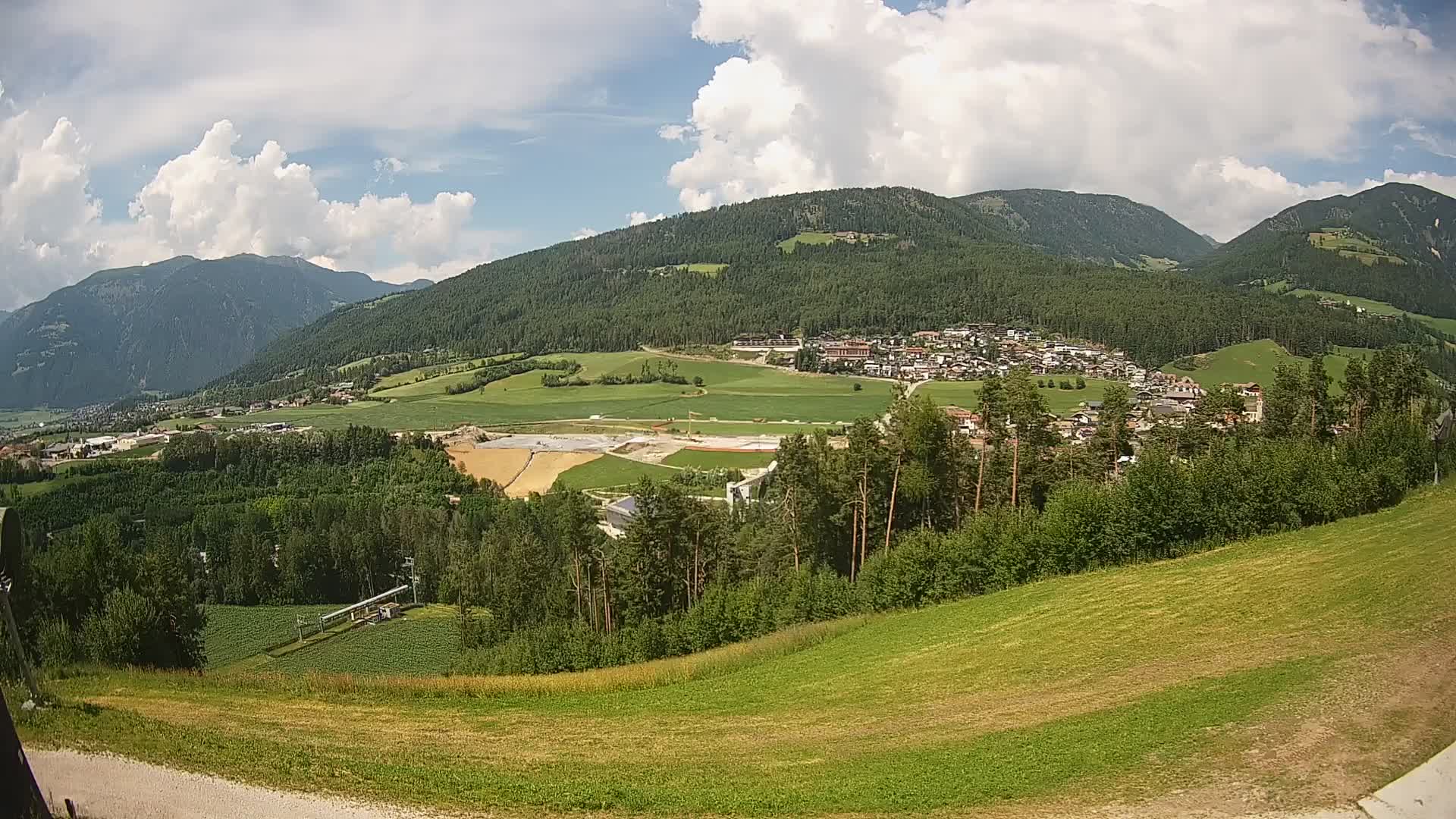 Webcam Ried – View to Percha / Perca