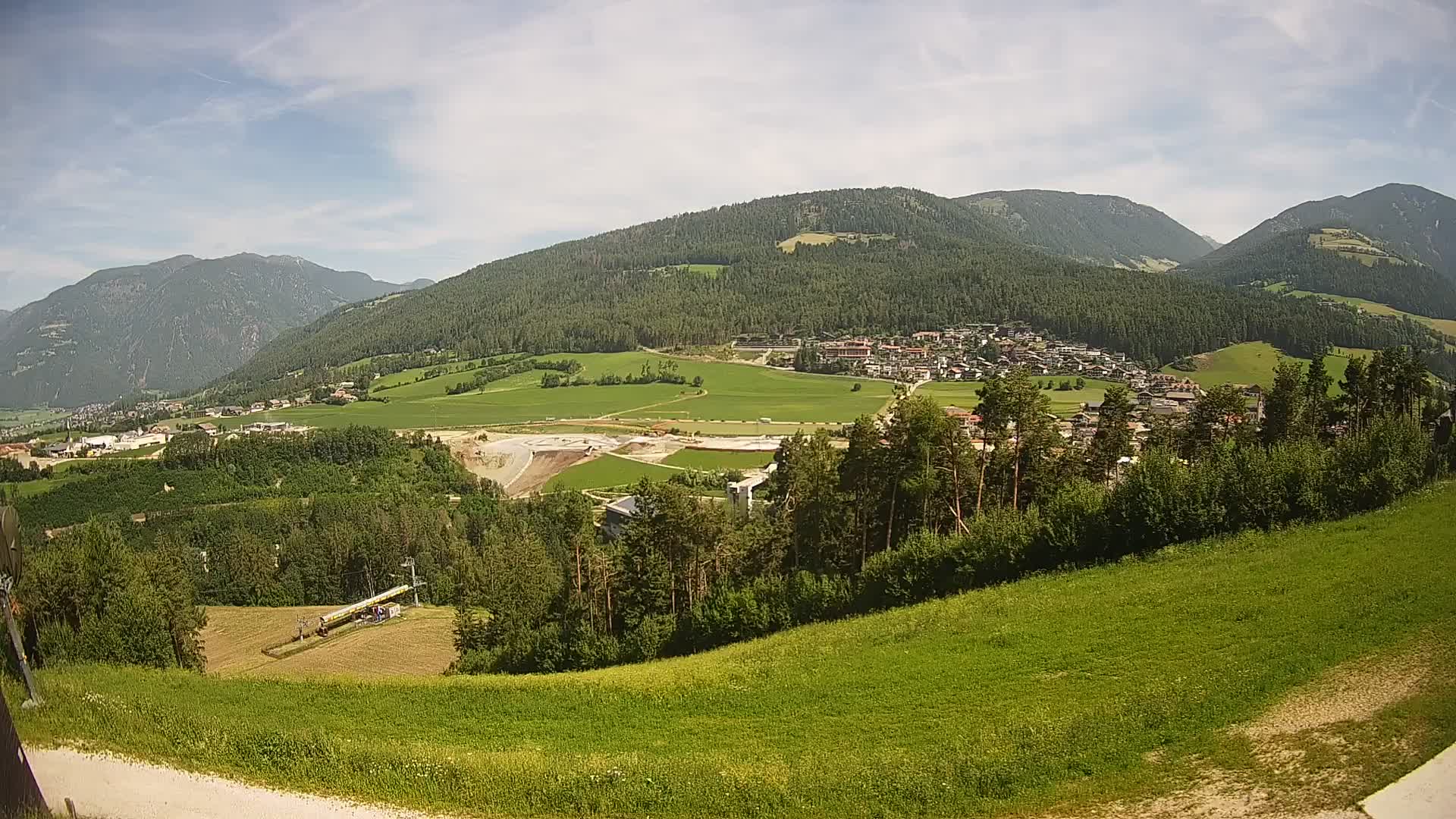Webcam Ried – View to Percha / Perca