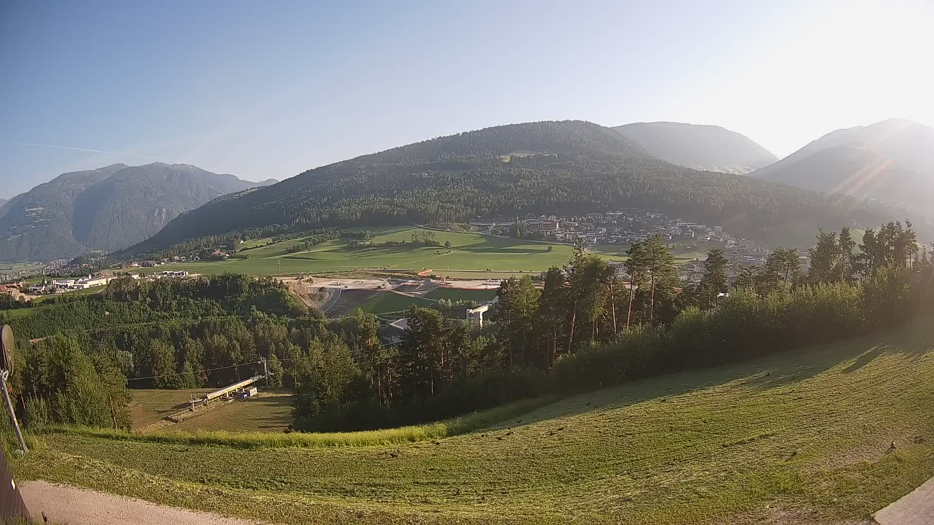 Web kamera Ried – pogled na Percha | Kronplatz