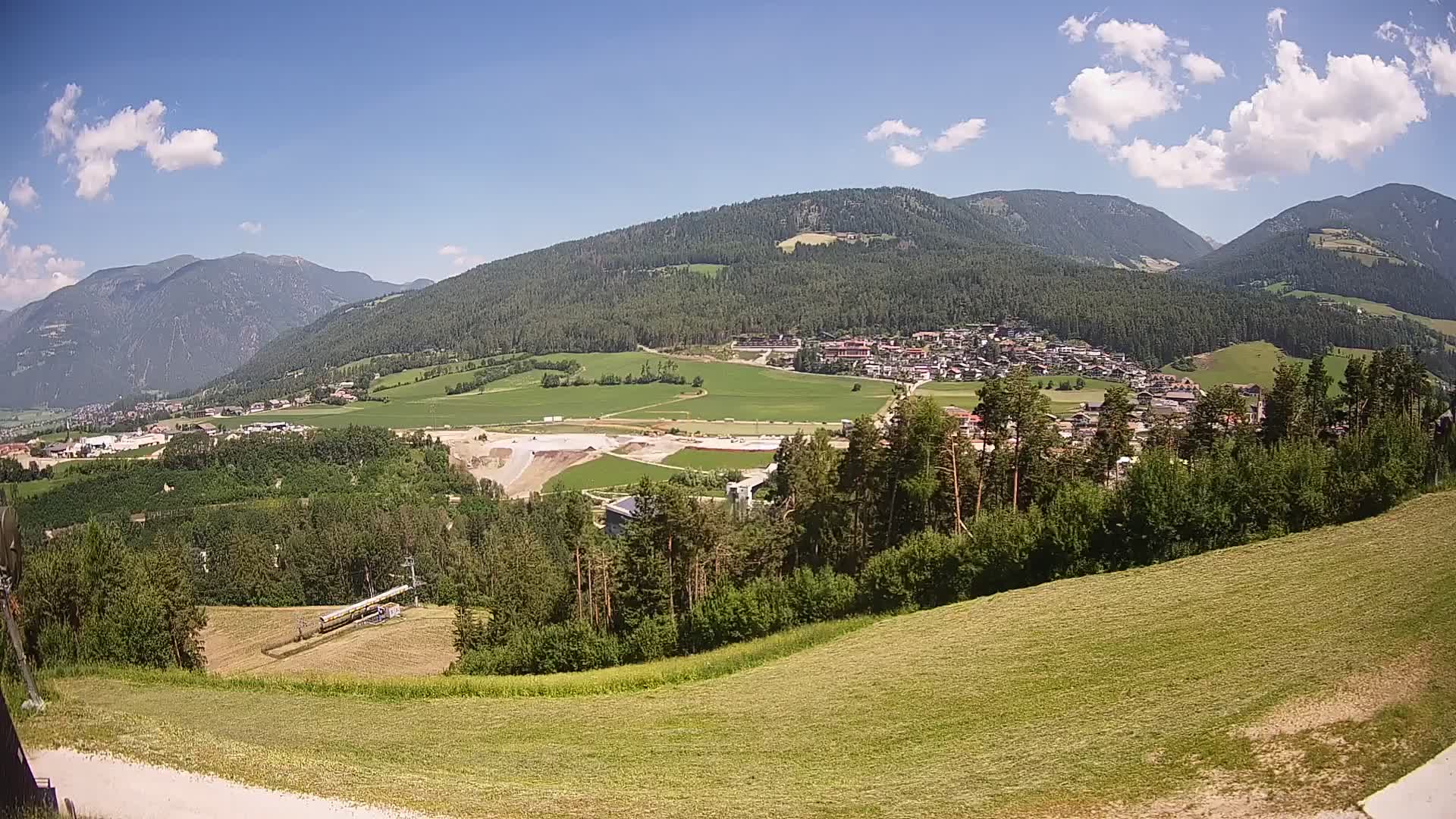 Webcam Ried – View to Percha / Perca