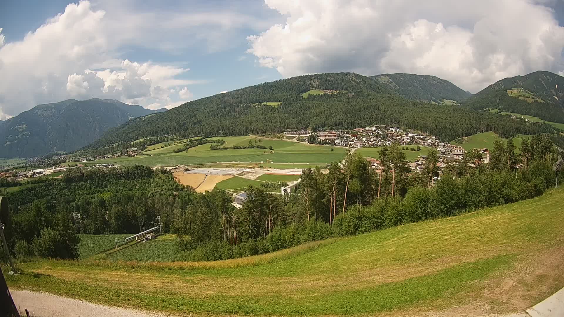 Webcam Ried – View to Percha / Perca