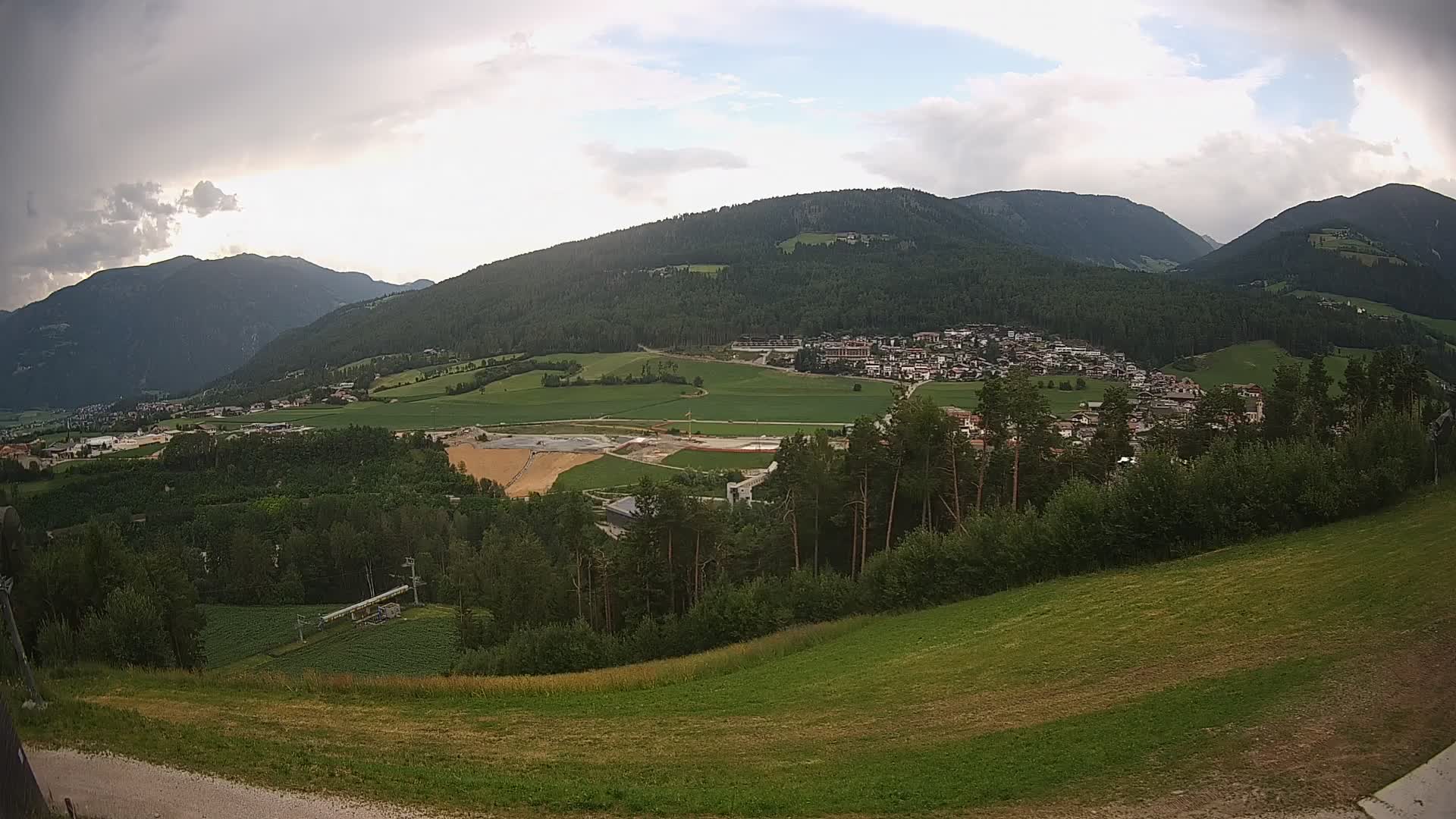 Webcam Ried – panorama su Perca / Percha – Plan de Corones