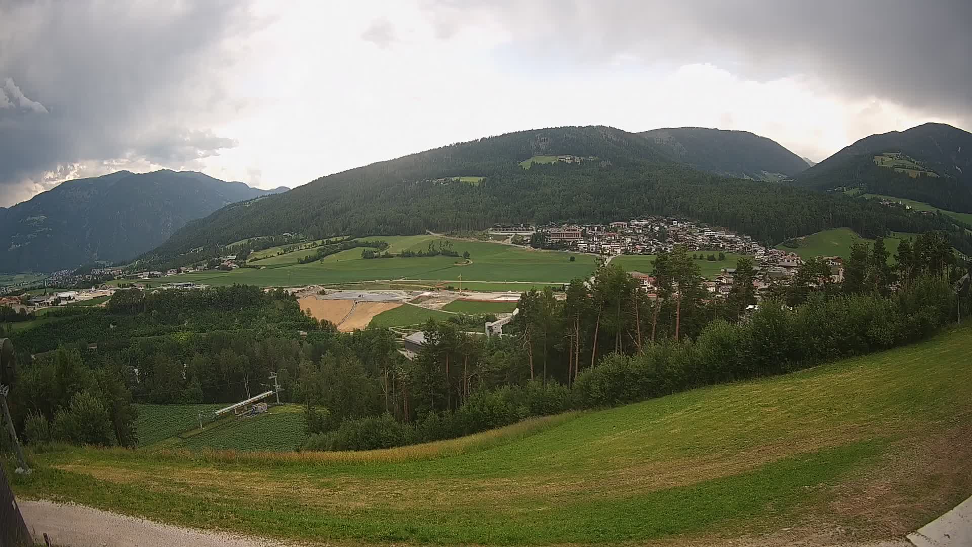 Webcam Ried – panorama su Perca / Percha – Plan de Corones