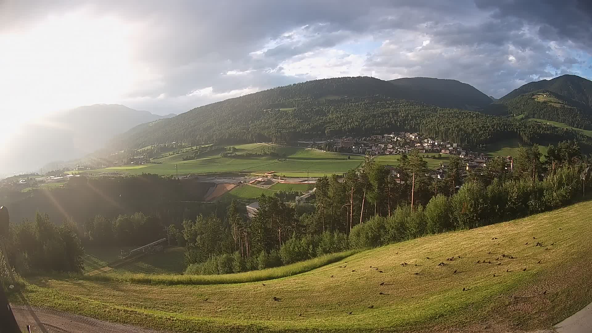 Spletna kamera Ried – Pogled na Percha | Kronplatz