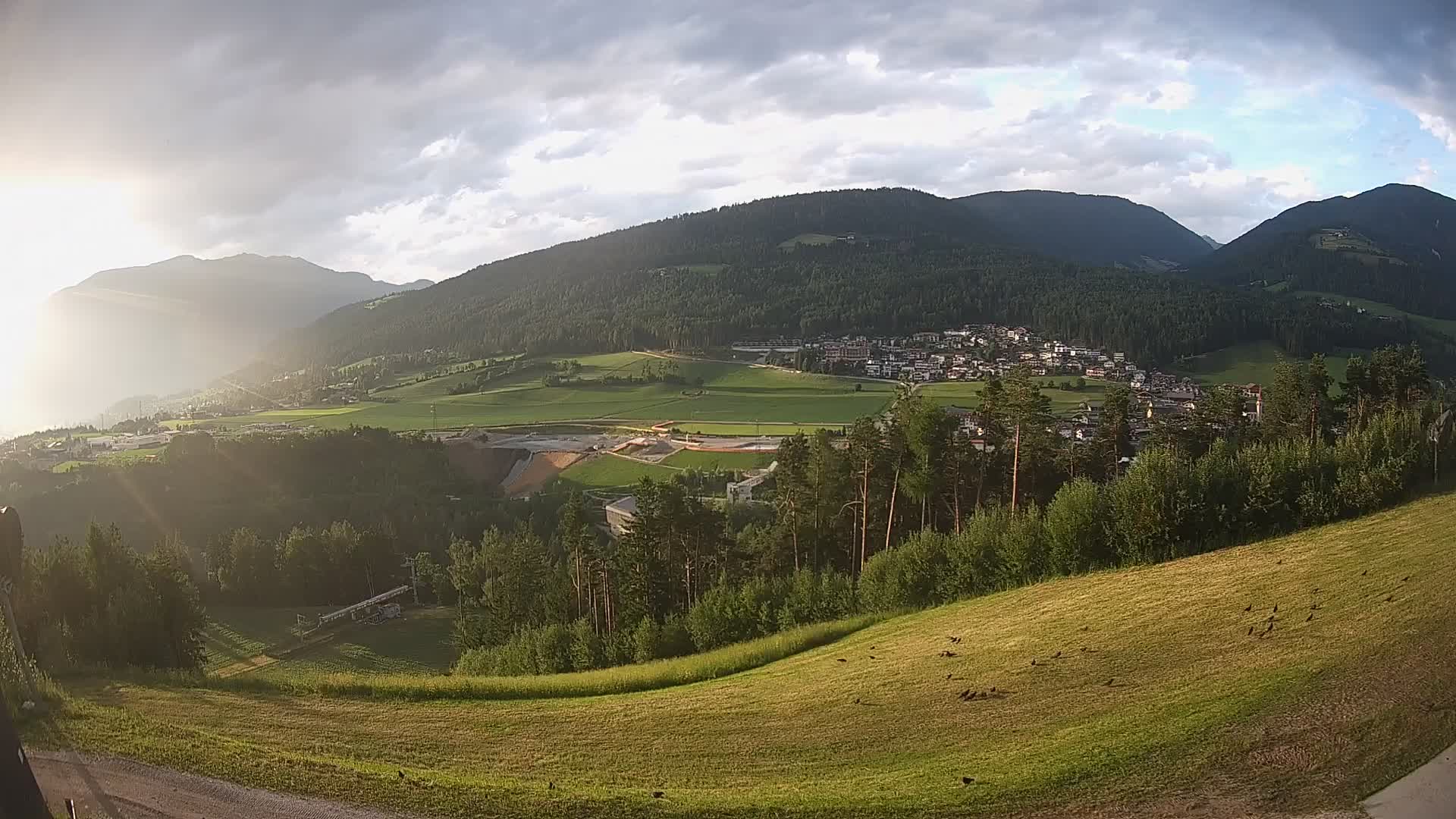 Webcam Ried – View to Percha / Perca