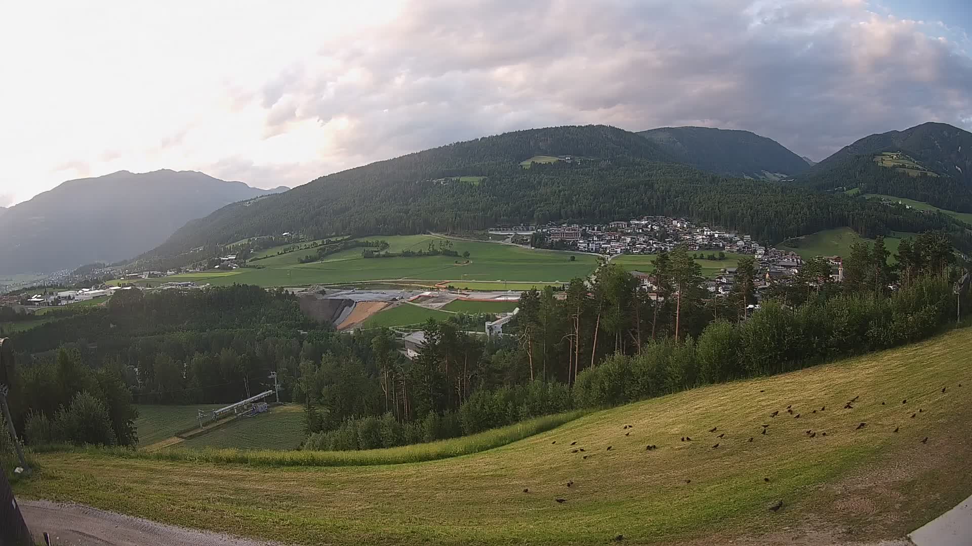 Webcam Ried – View to Percha / Perca