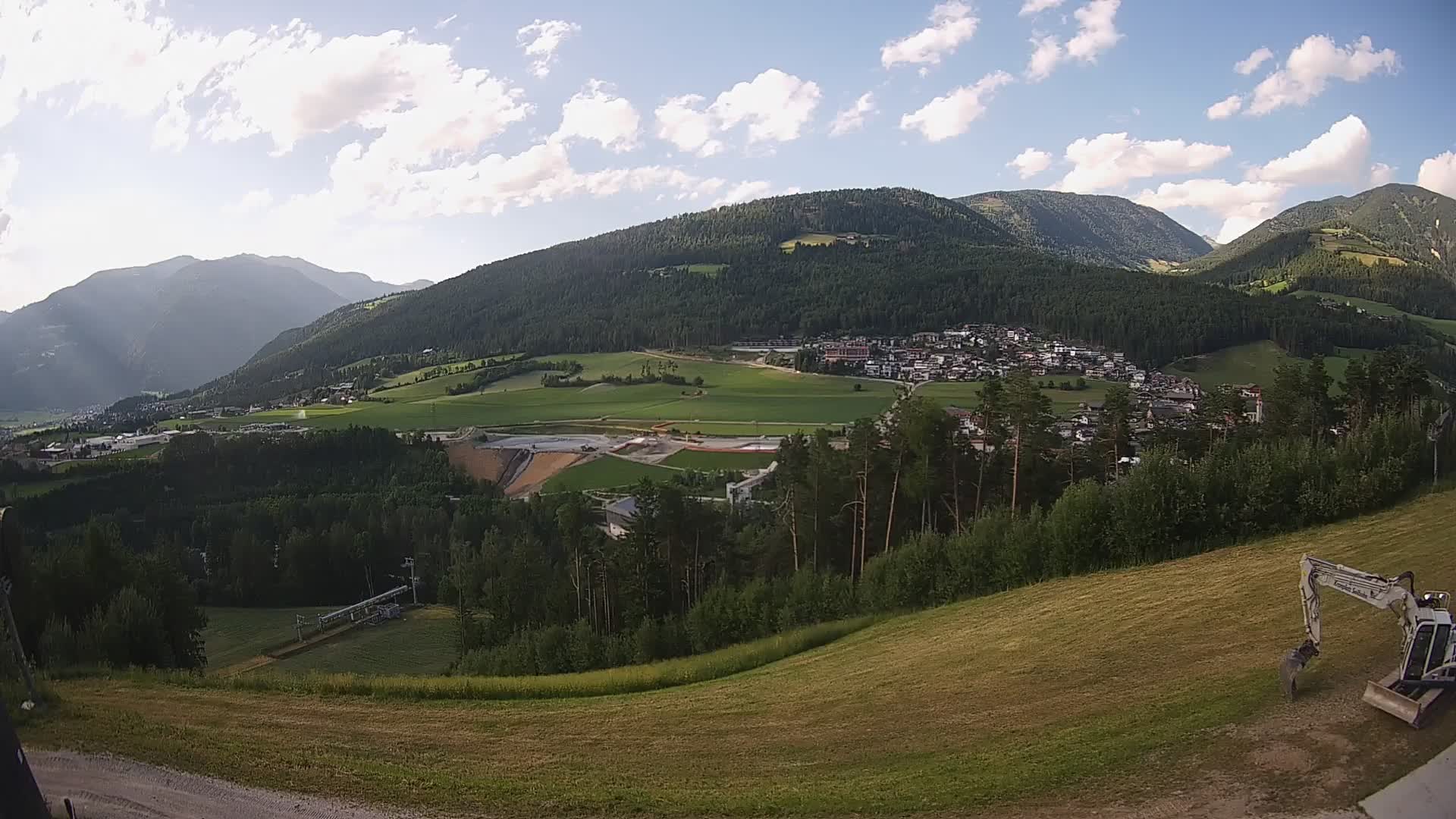 Webcam Ried – panorama su Perca / Percha – Plan de Corones