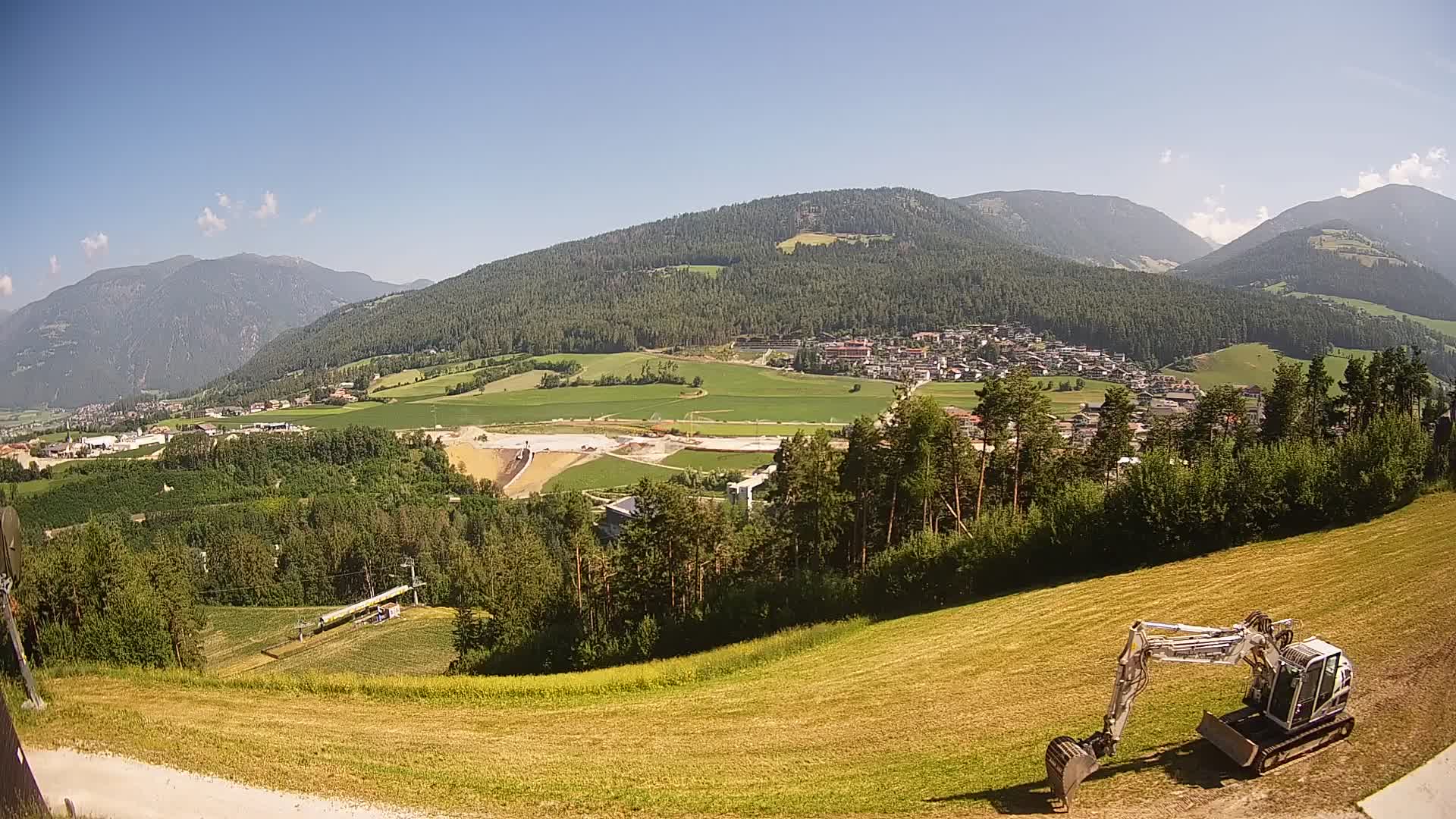 Webcam Ried – View to Percha / Perca