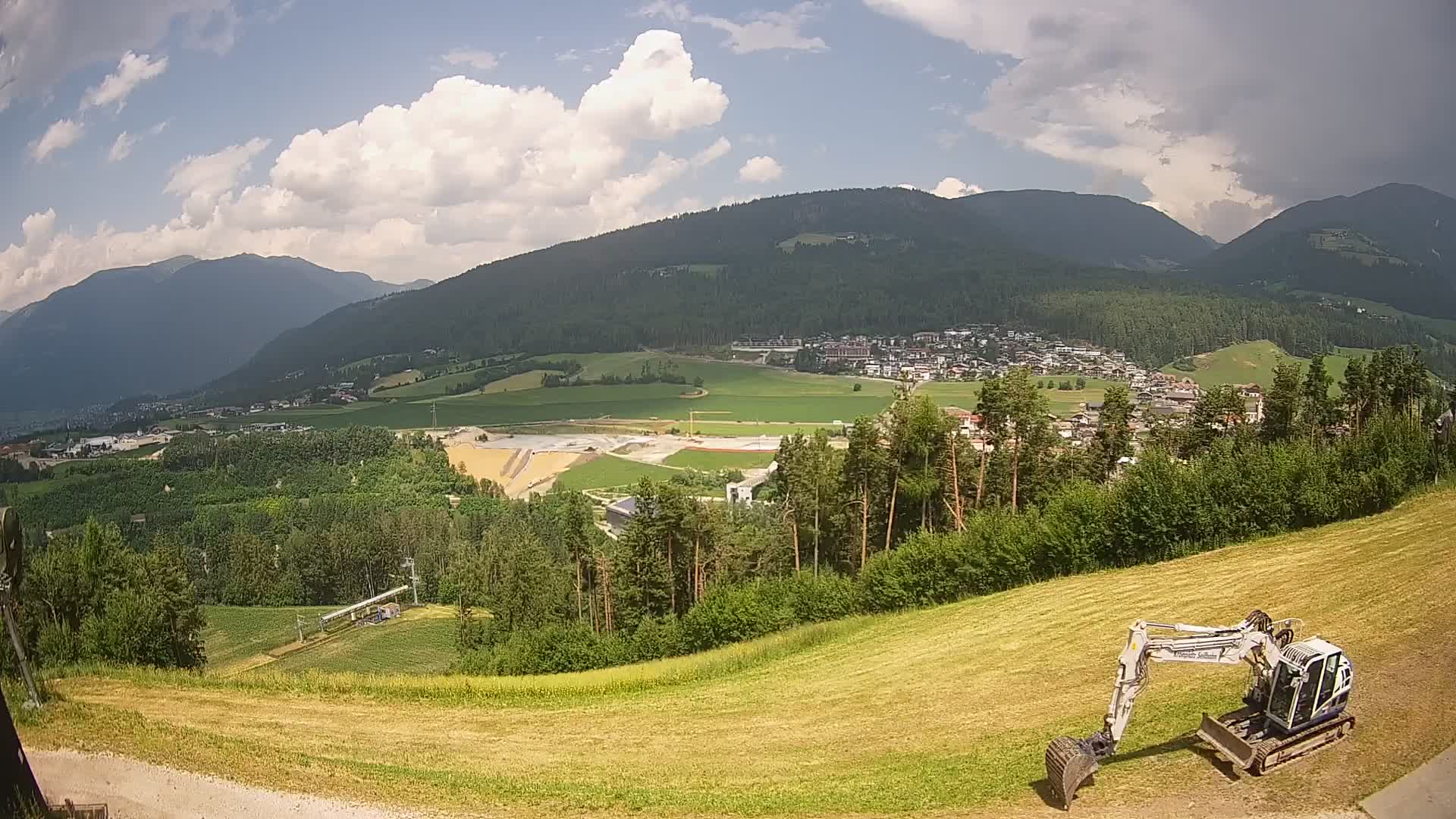 Webcam Ried – View to Percha / Perca
