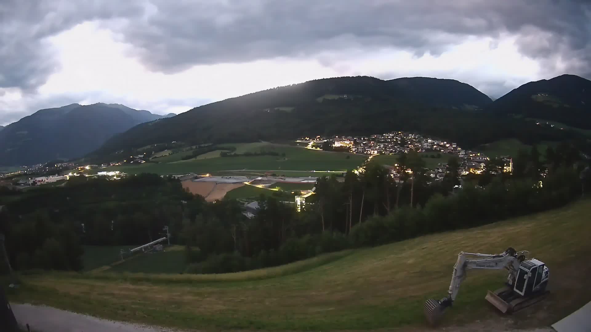 Web kamera Ried – pogled na Percha | Kronplatz
