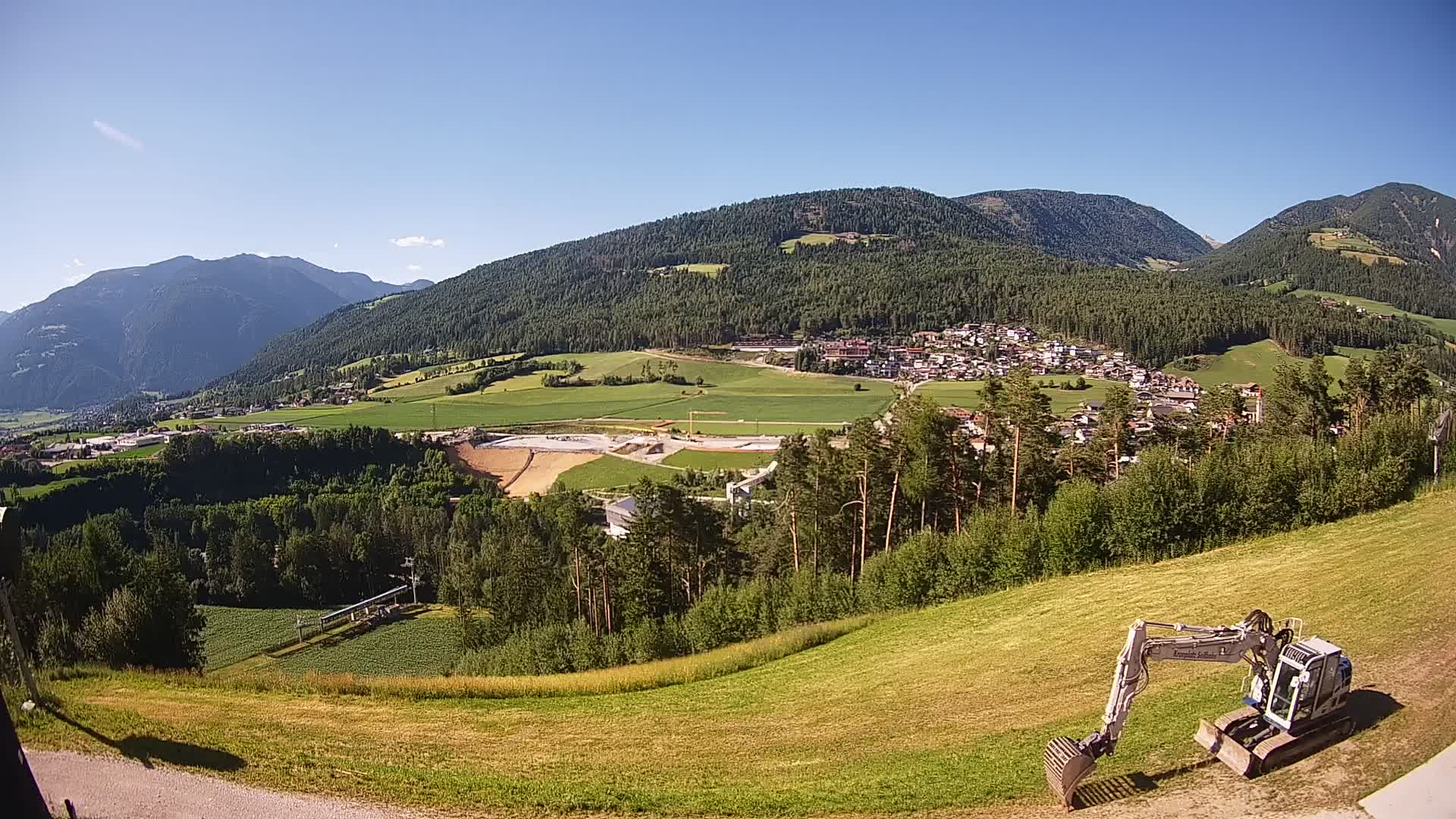 Webcam Ried – View to Percha / Perca