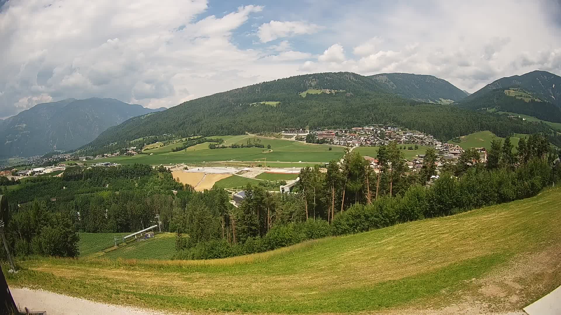 Webcam Ried – View to Percha / Perca