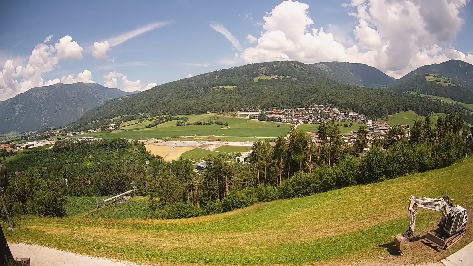 Webcam Ried – View to Percha / Perca