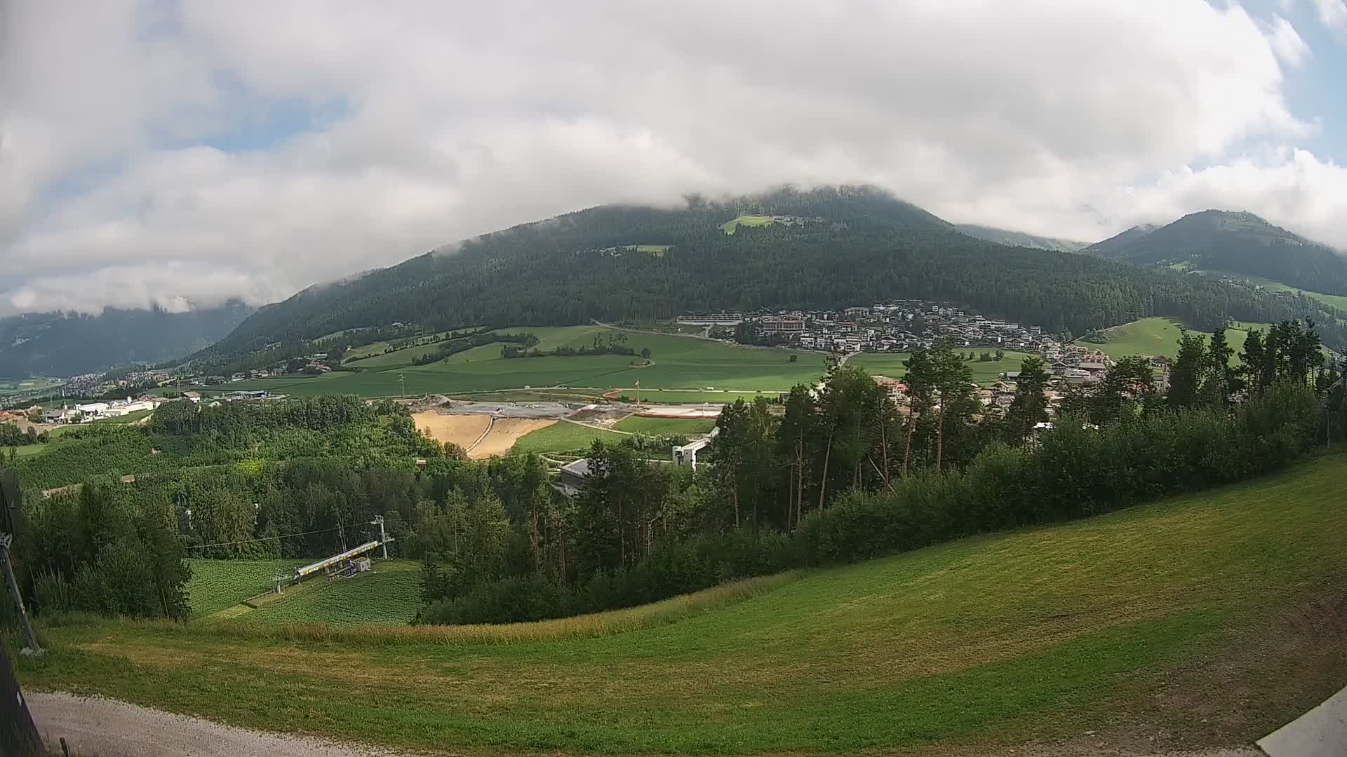 Web kamera Ried – pogled na Percha | Kronplatz