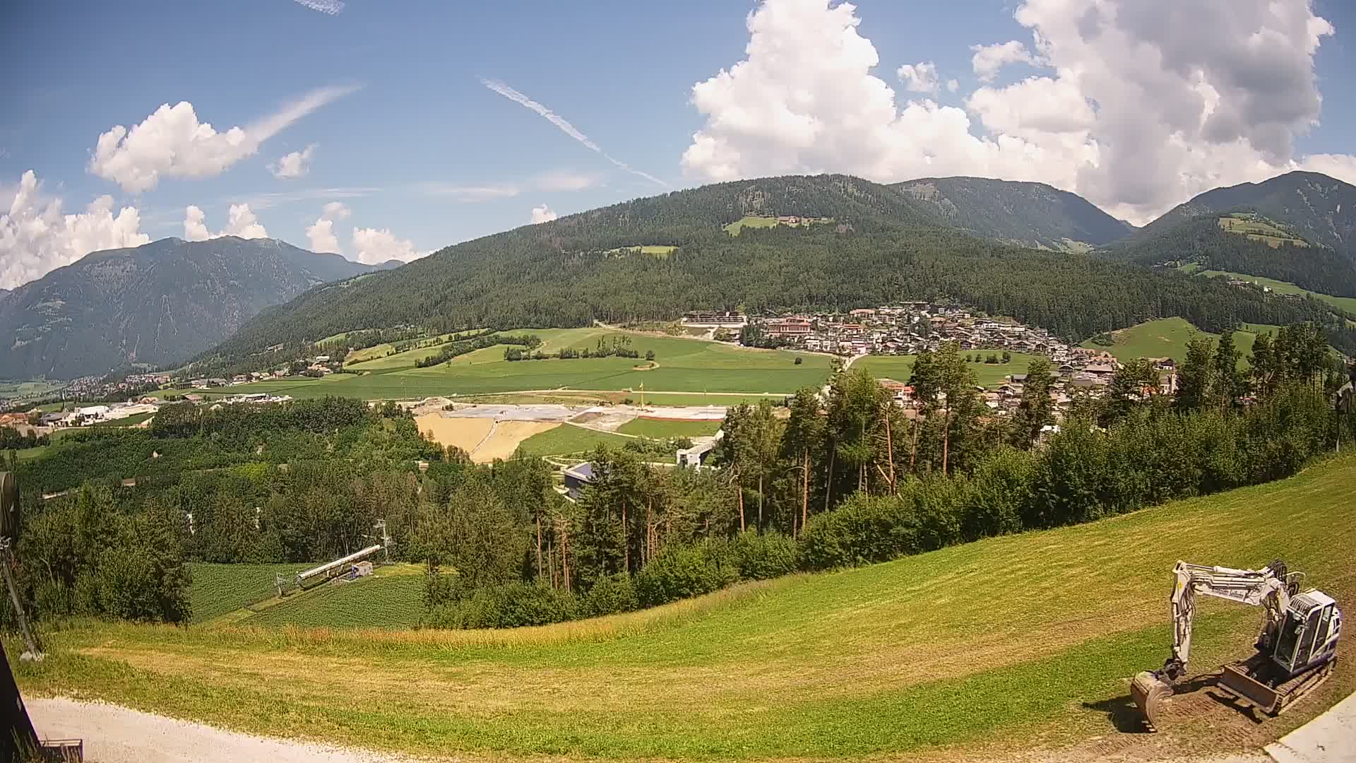 Webcam Ried – View to Percha / Perca