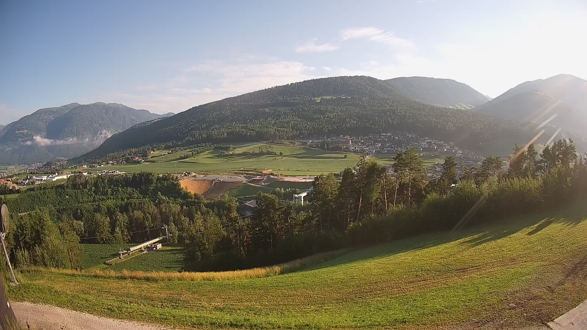 Spletna kamera Ried – Pogled na Percha | Kronplatz