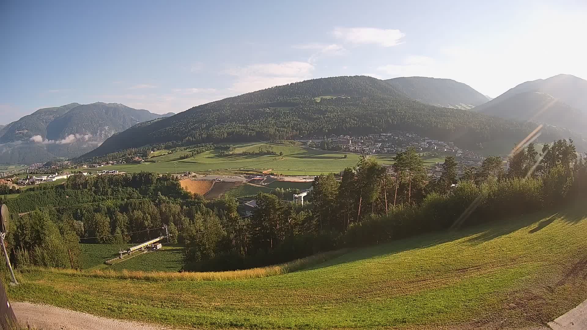 Webcam Ried – Blick nach Percha | Kronplatz