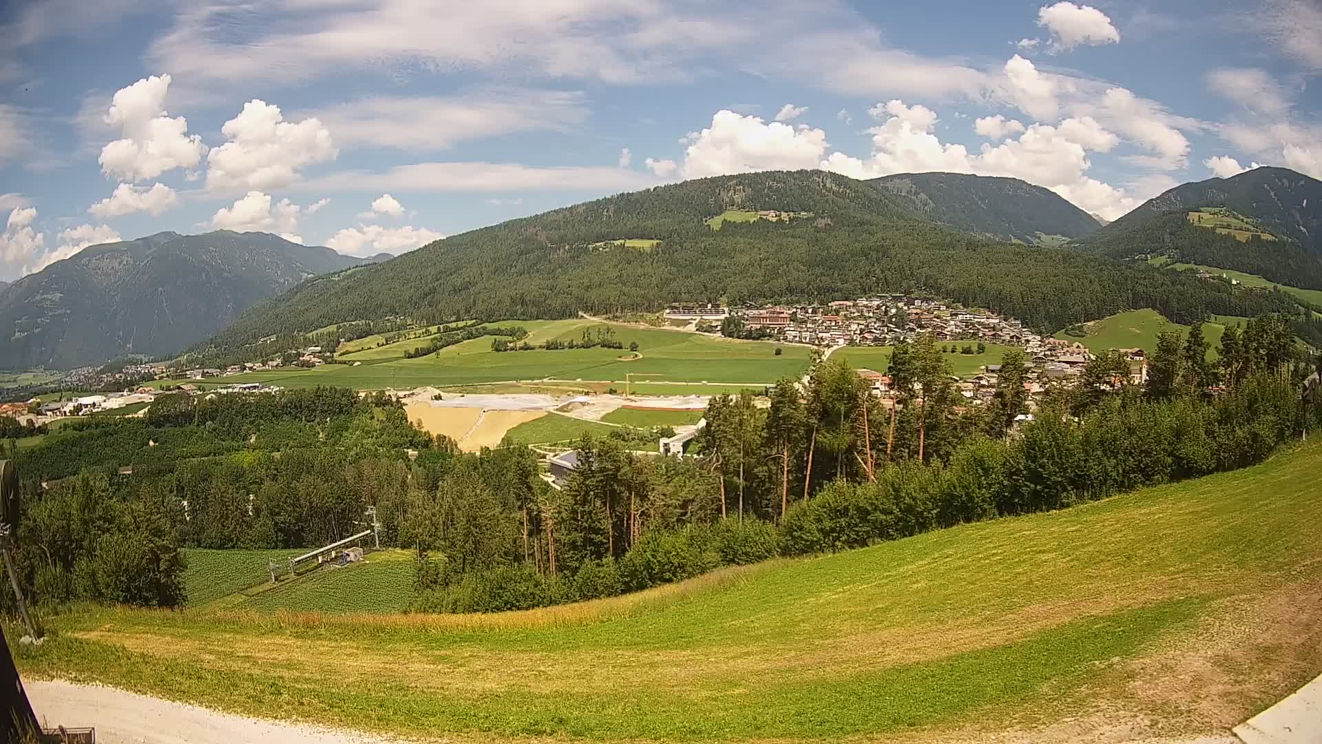 Web kamera Ried – pogled na Percha | Kronplatz