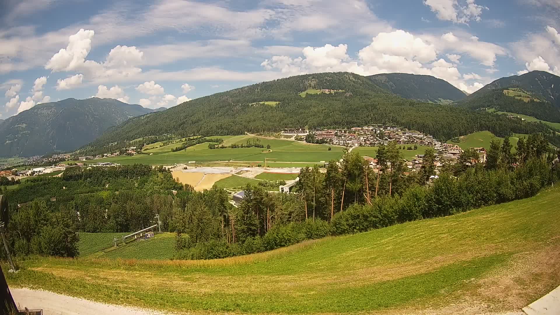 Webcam Ried – panorama su Perca / Percha – Plan de Corones