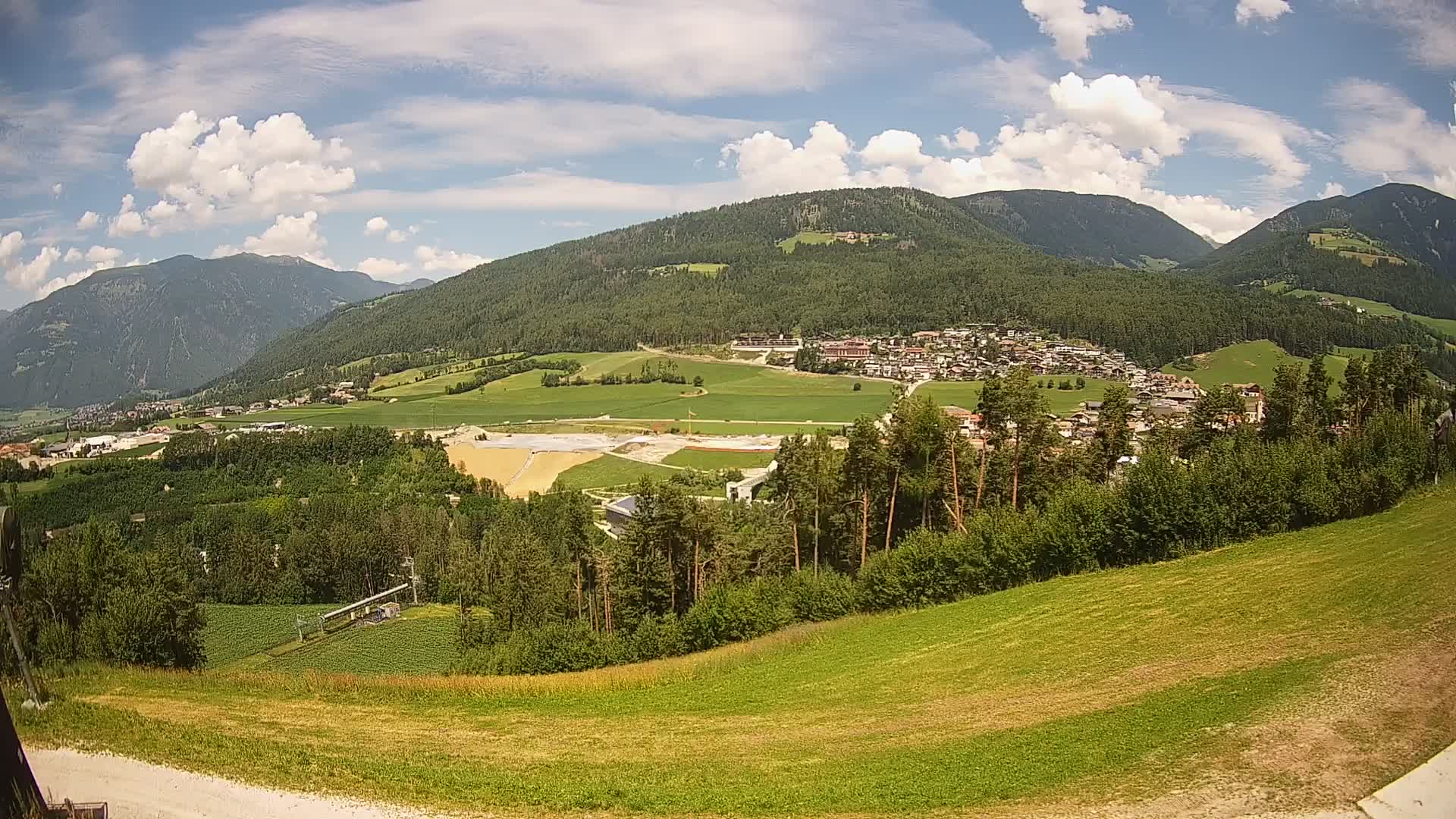 Web kamera Ried – pogled na Percha | Kronplatz