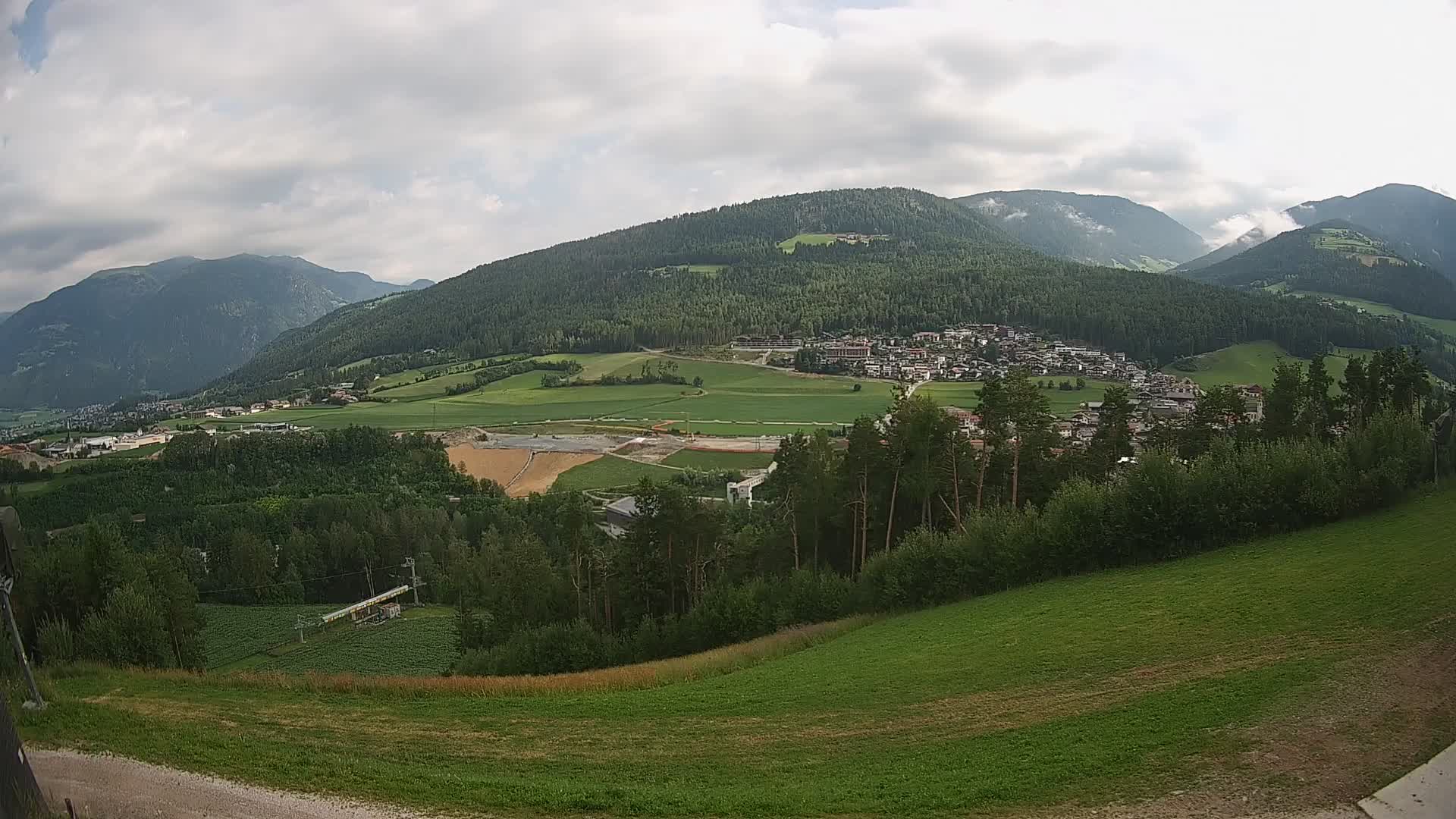 Web kamera Ried – pogled na Percha | Kronplatz