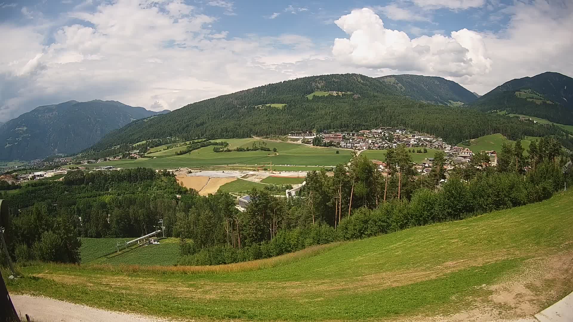 Web kamera Ried – pogled na Percha | Kronplatz