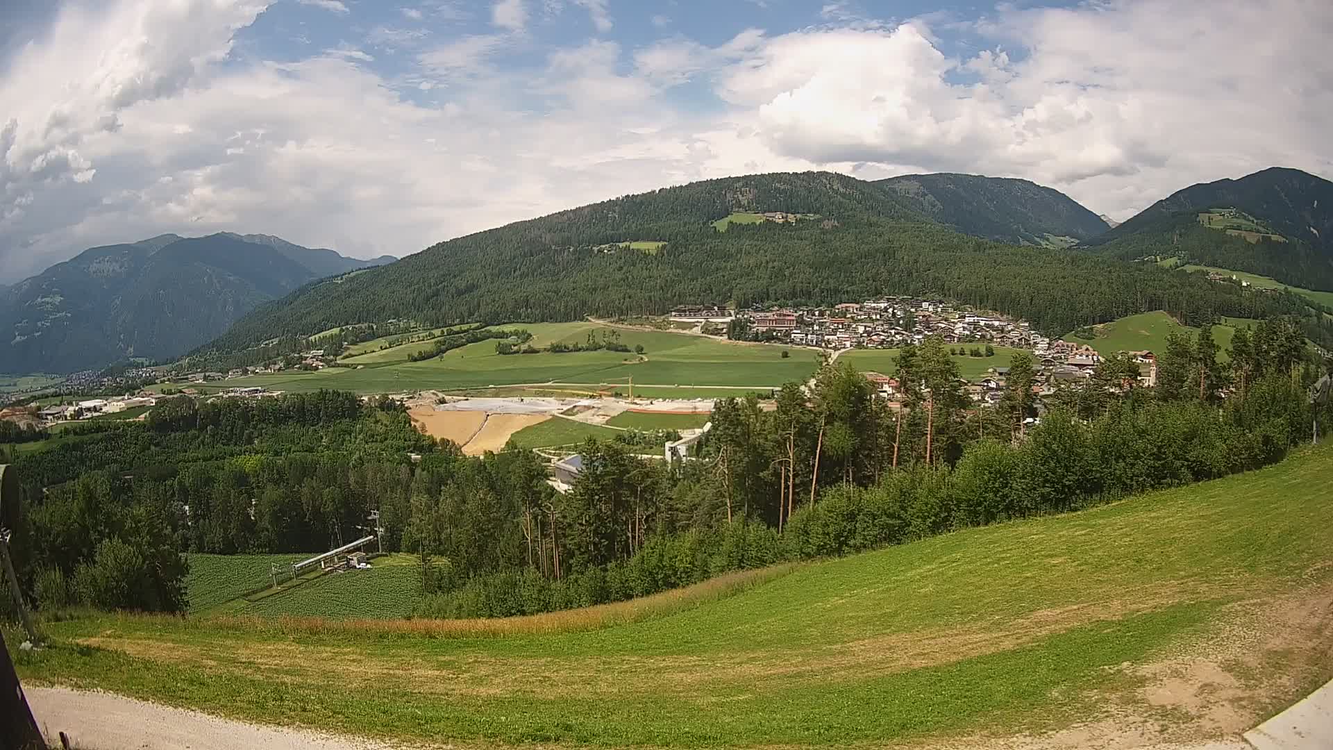 Spletna kamera Ried – Pogled na Percha | Kronplatz